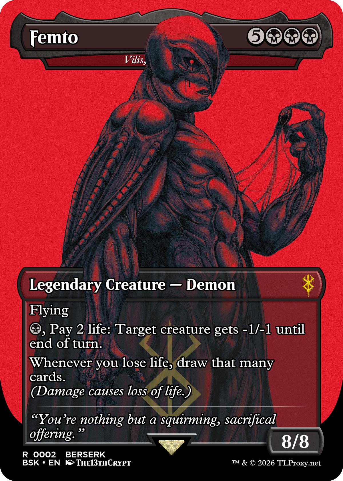 Vilis, Broker of Blood (Femto)