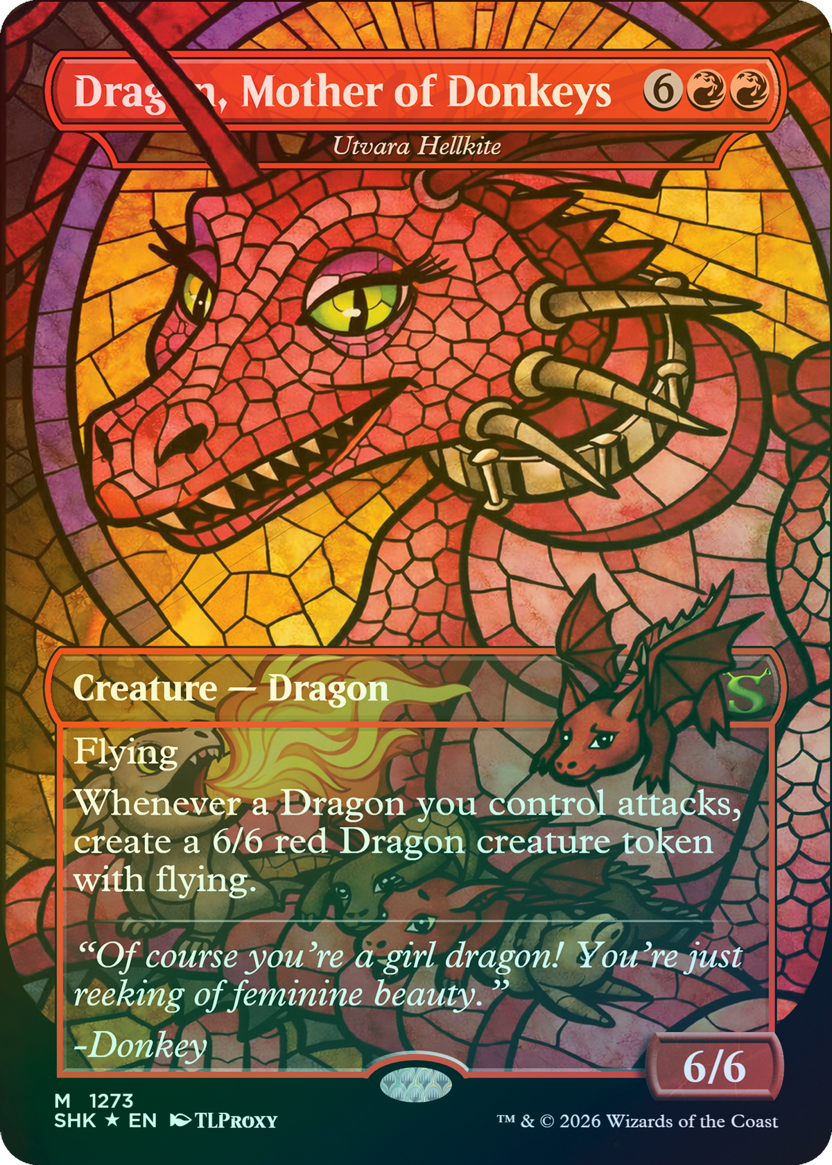 Utvara Hellkite (Dragon, Mother of Donkeys) (Shrek)