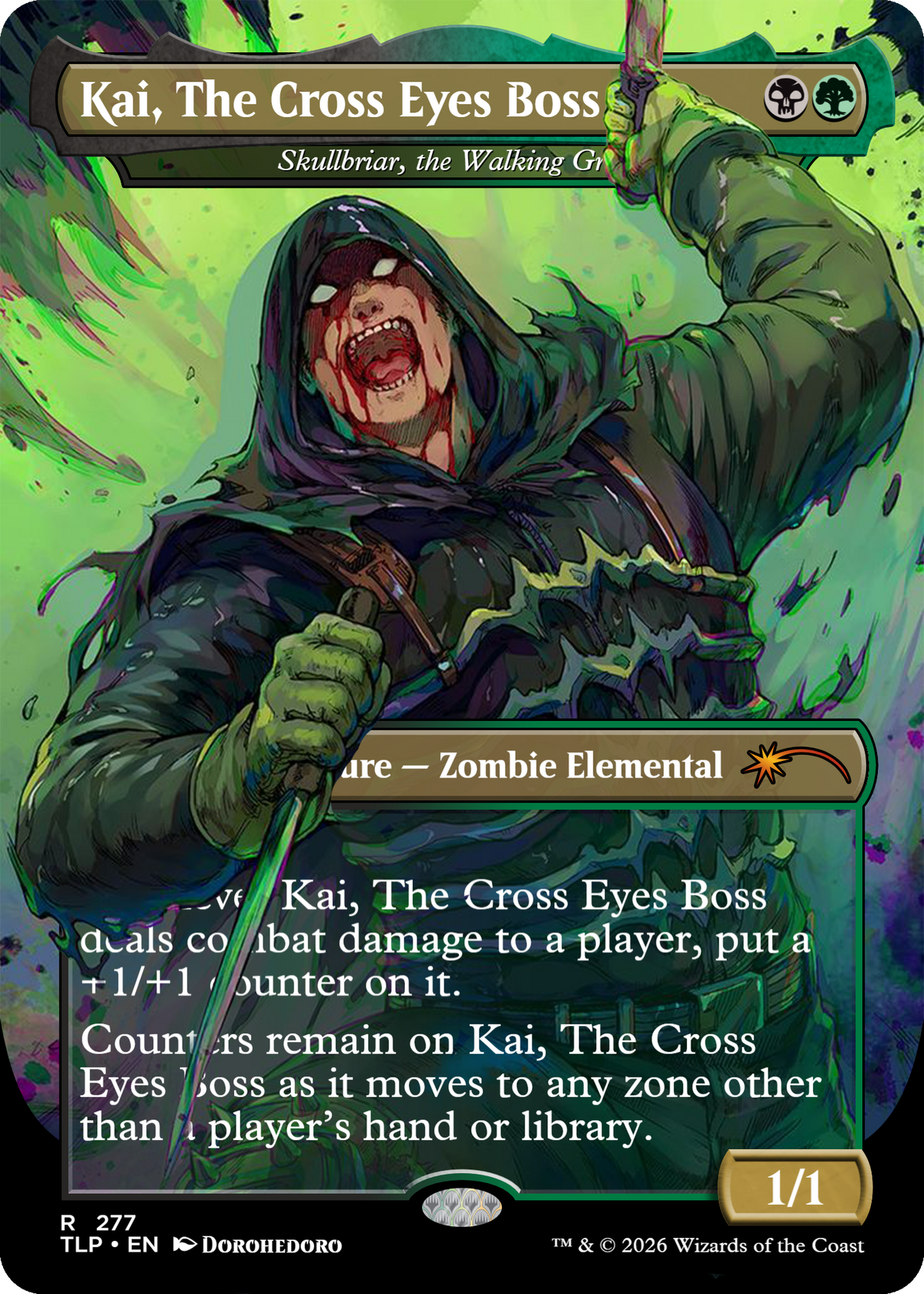 Skullbriar, The Walking Grave (Kai, The Cross Eyes Boss) (Dorohedoro)