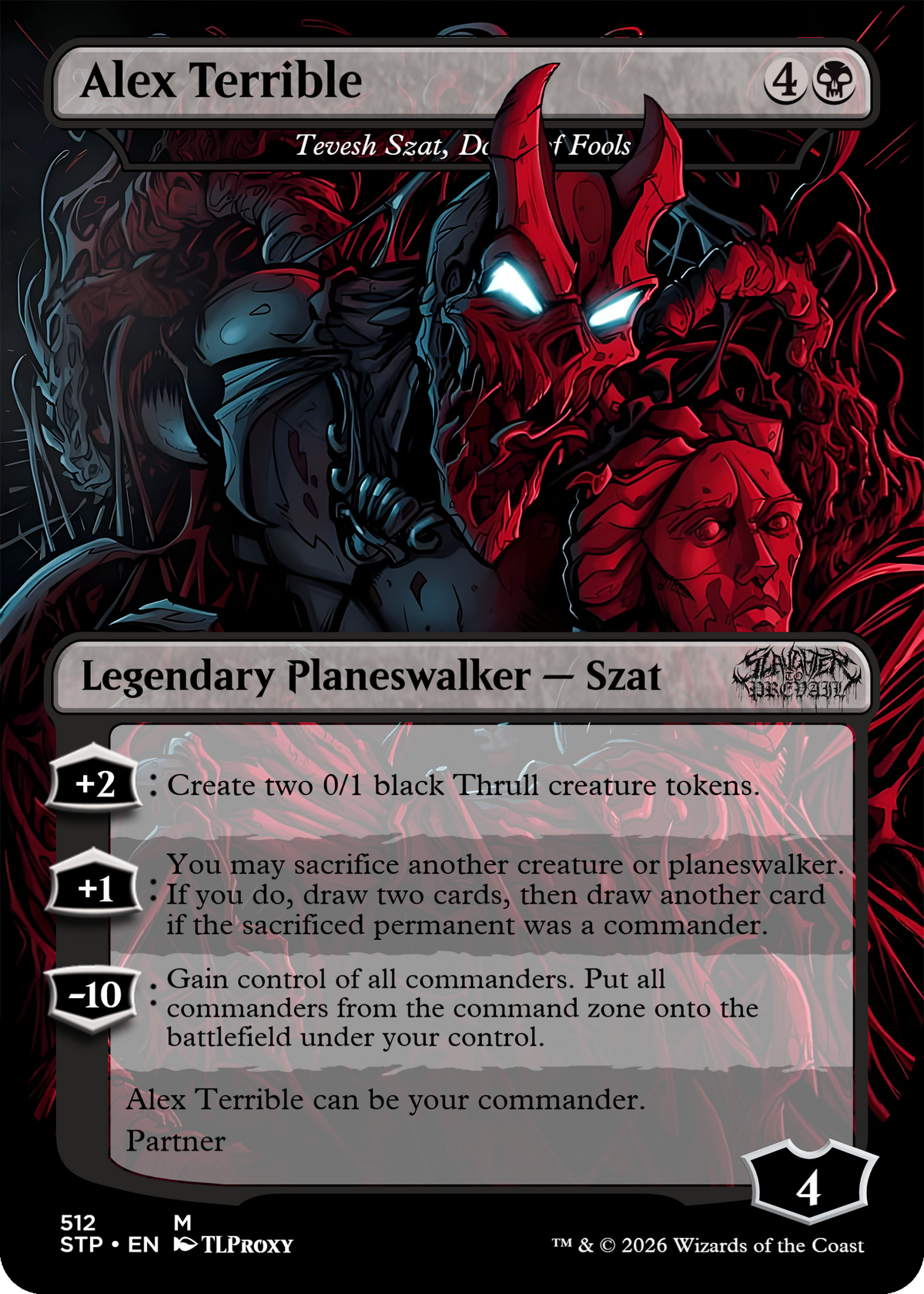 Tevesh Szat, Doom of Fools (Alex Terrible) (Slaughter To Prevail)