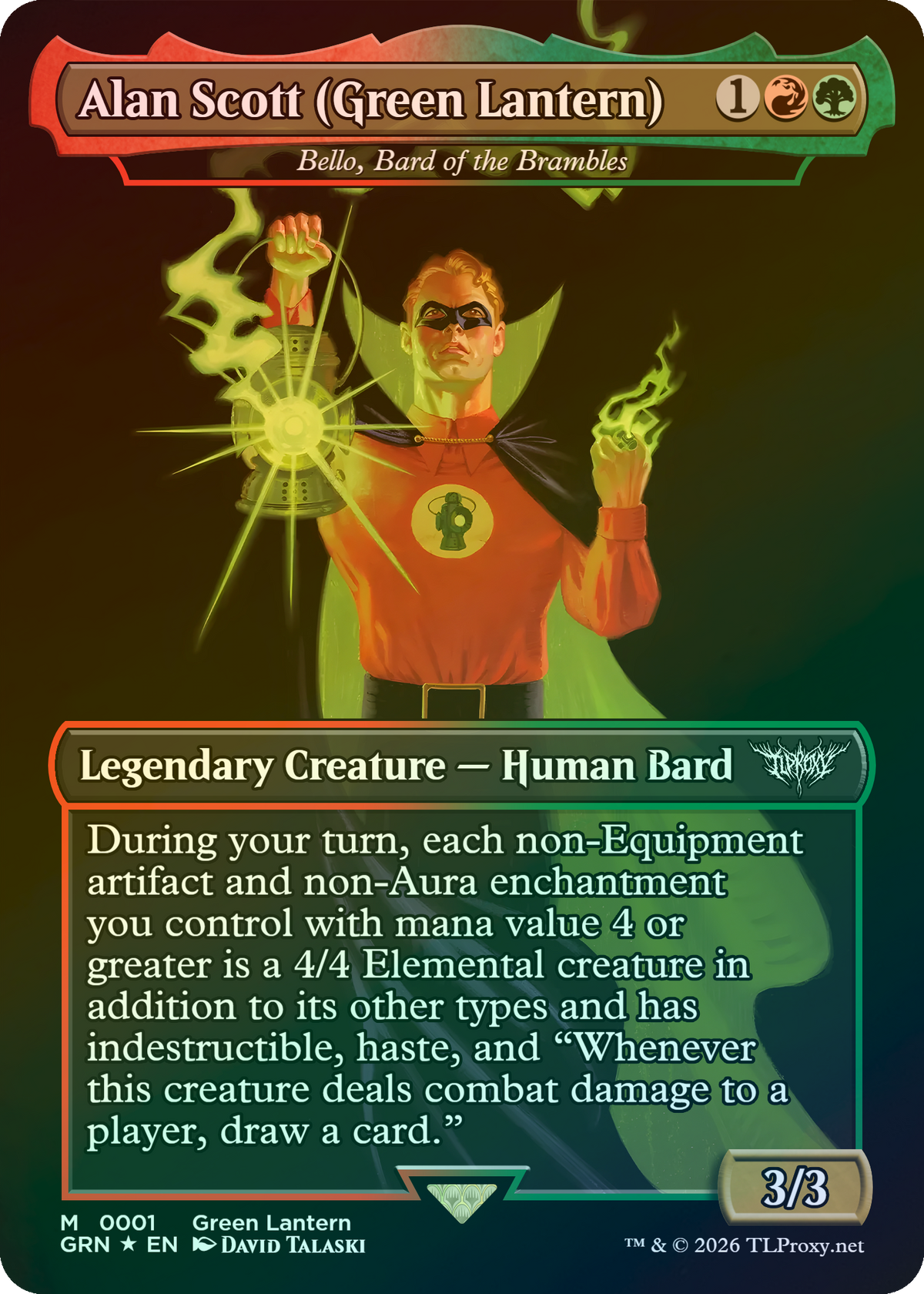 Bello, Bard of the Brambles (Alan Scott) V2