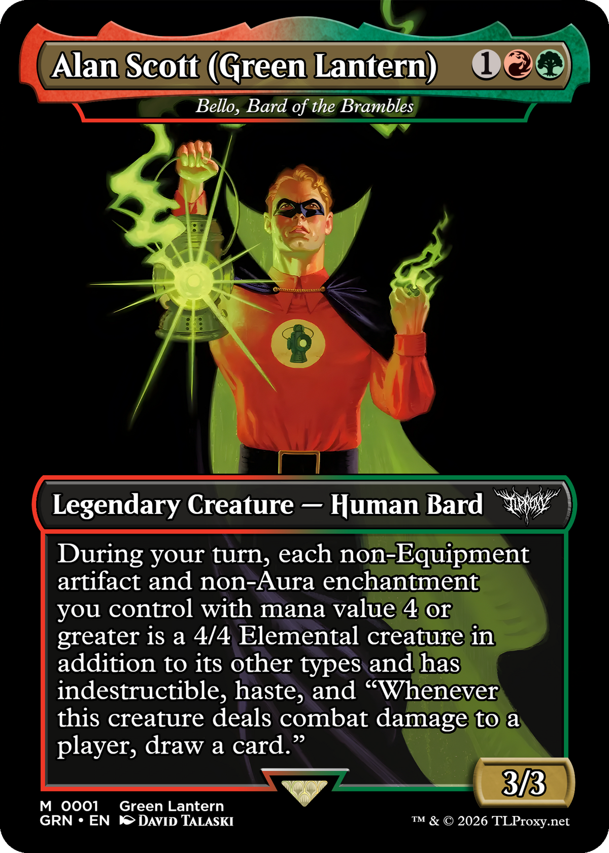 Bello, Bard of the Brambles (Alan Scott) V2