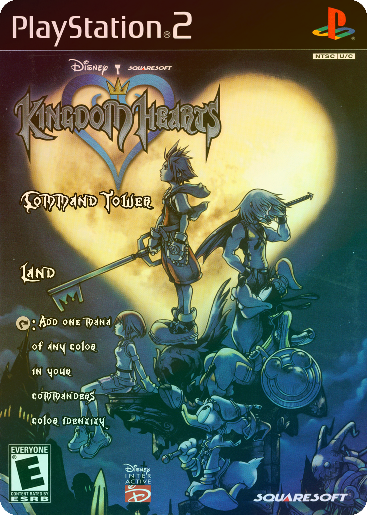 Command Tower (Kingdom Hearts 1) (PS2 Cover)