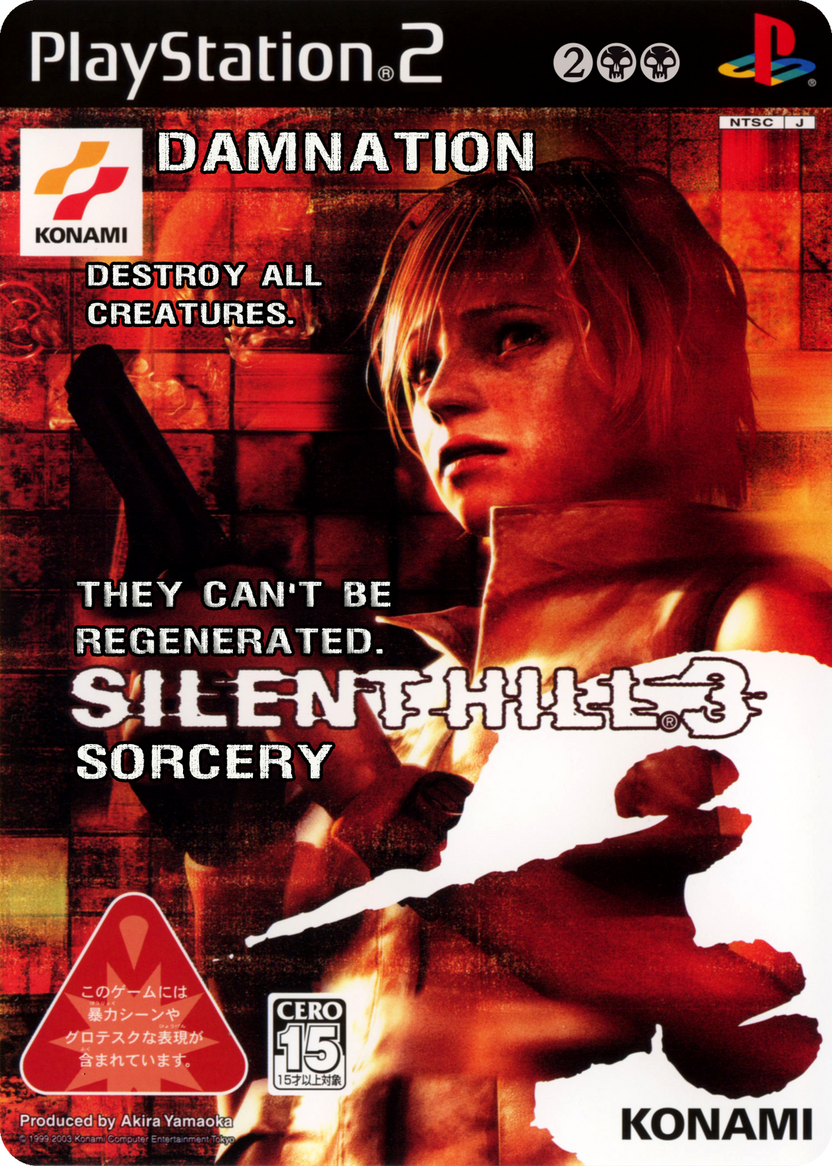 Damnation (Silent Hill 3 PS2 Cover)