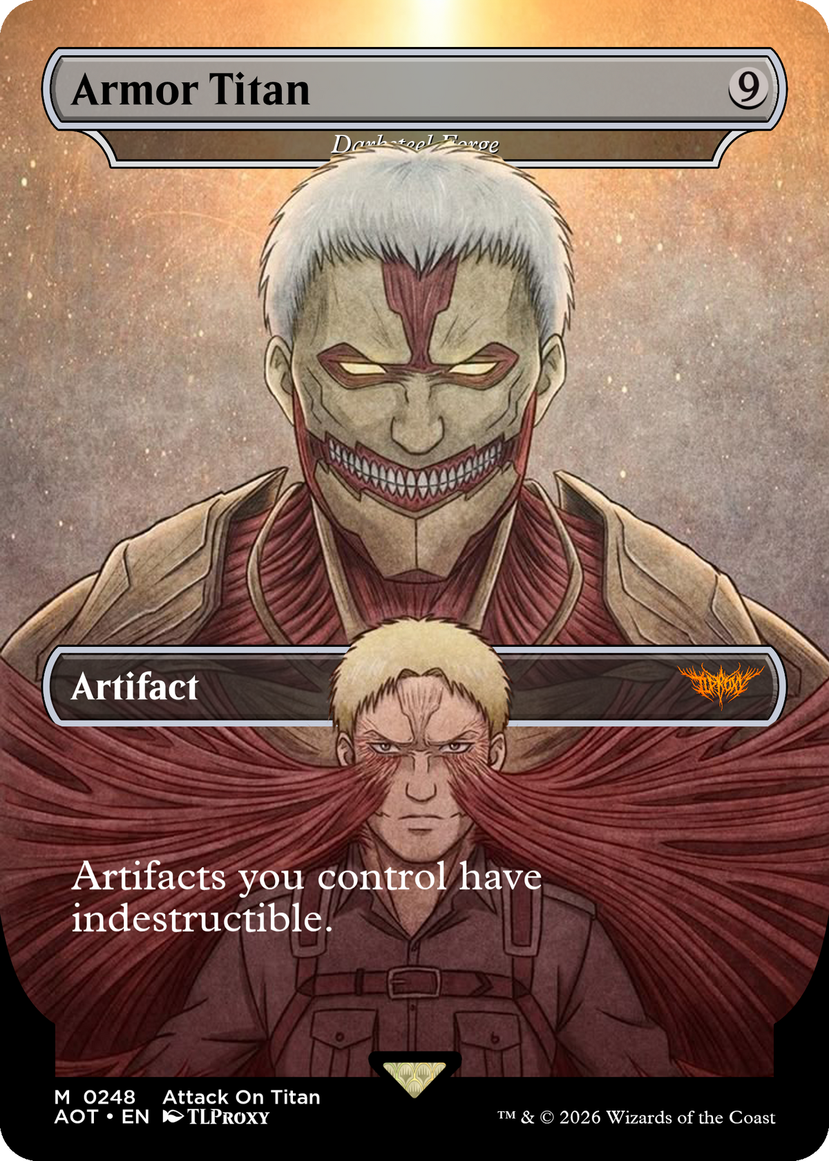 Darksteel Forge (Armor Titan) (Borderless)