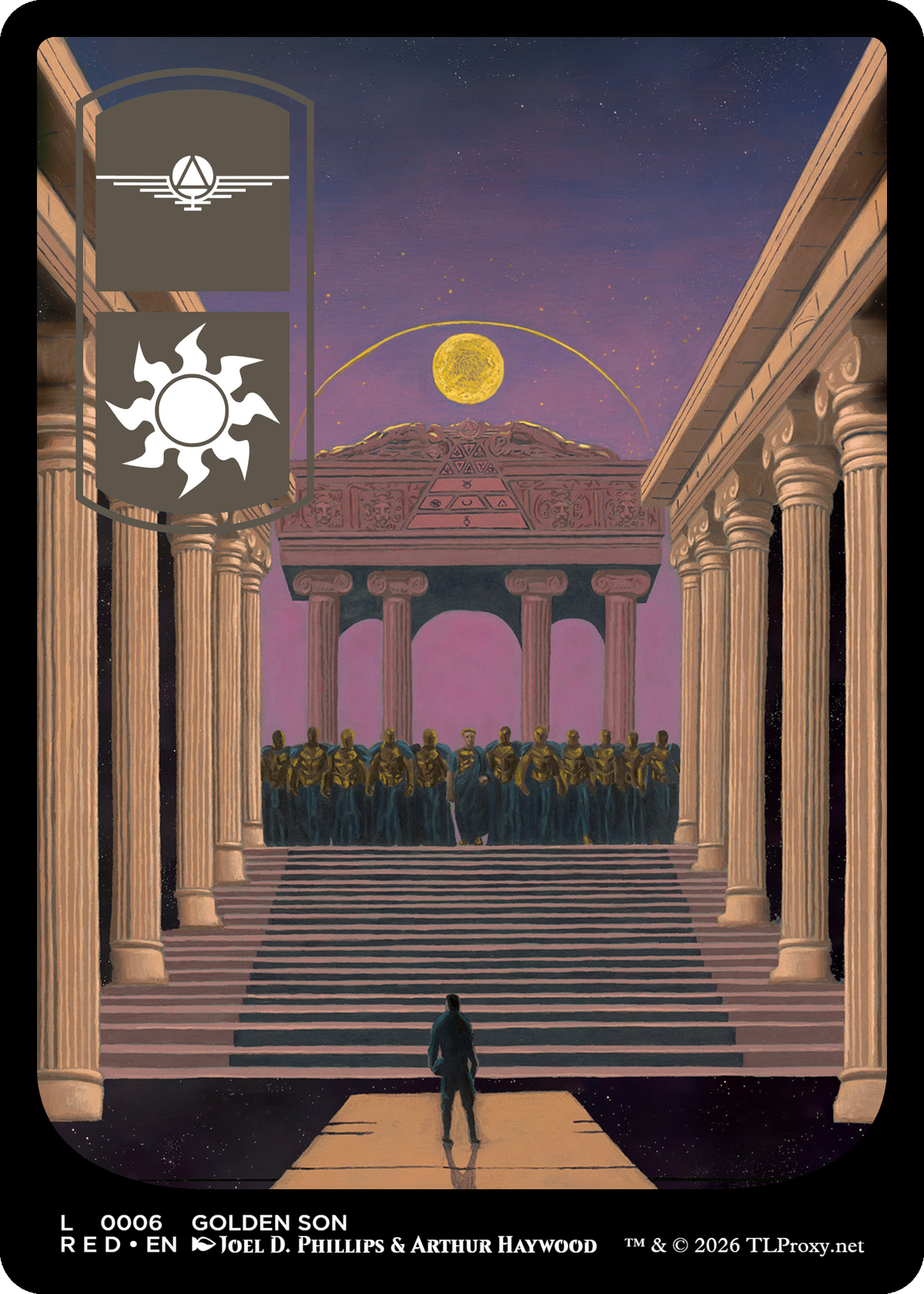 Golden Son (Plains) - Basic Land