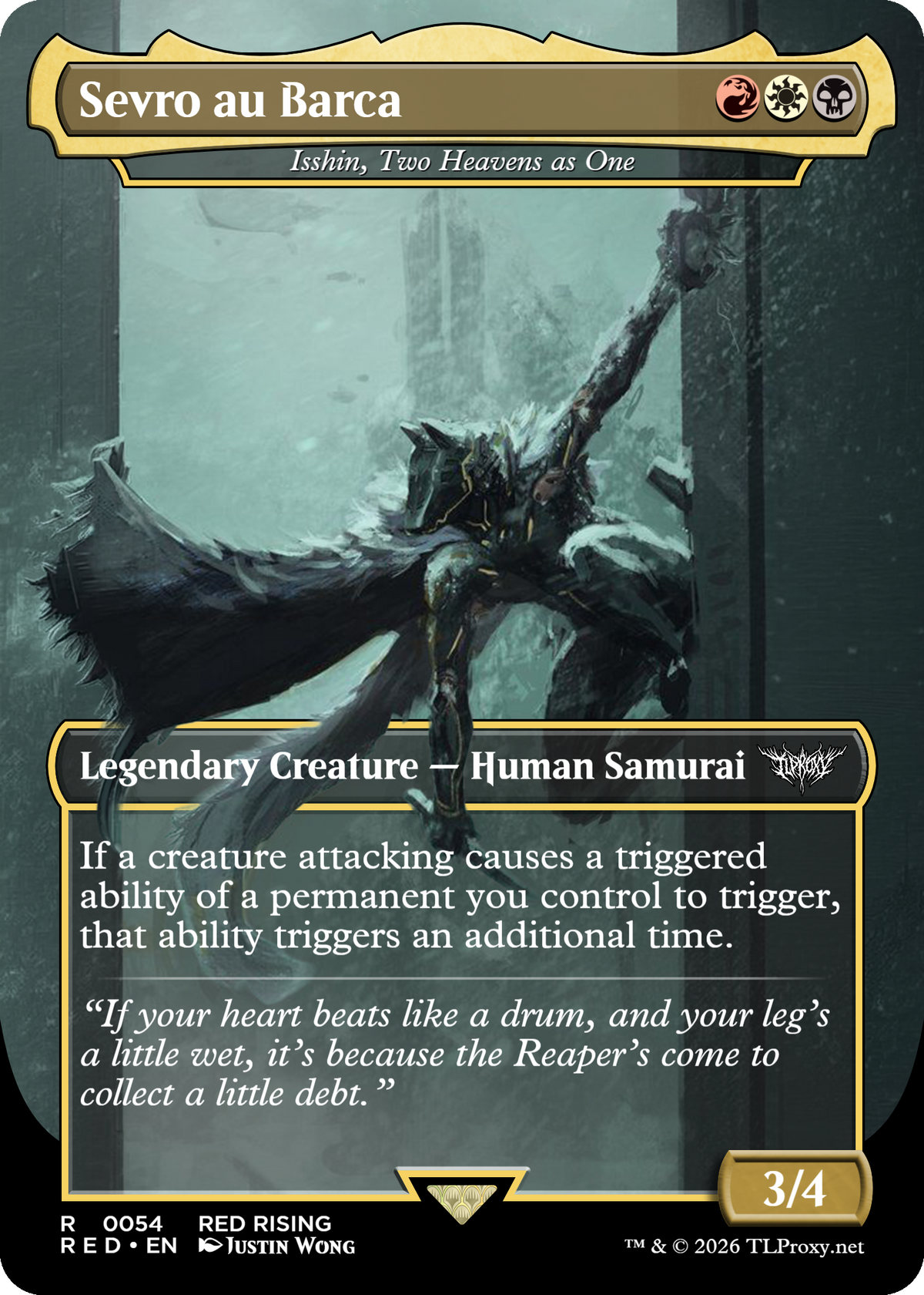 Isshin, Two Heavens as One (Sevro au Barca) V2