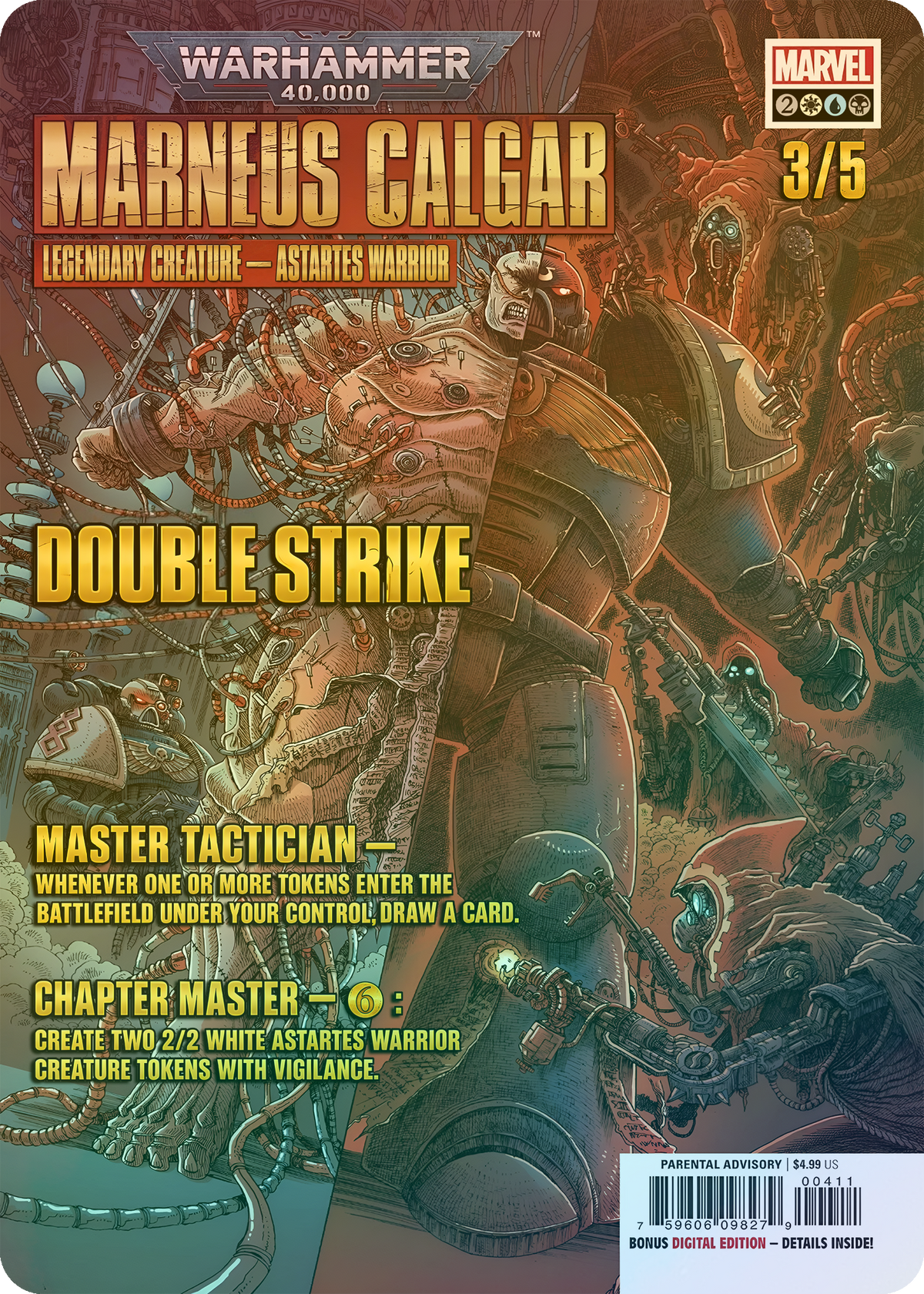 Marneus Calgar (Warhammer 40k Marneus Calgar #4 Cover)