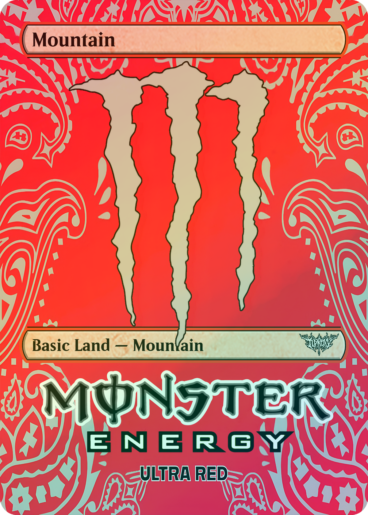 Basic Mountain (Monster Ultra Red Flavor)
