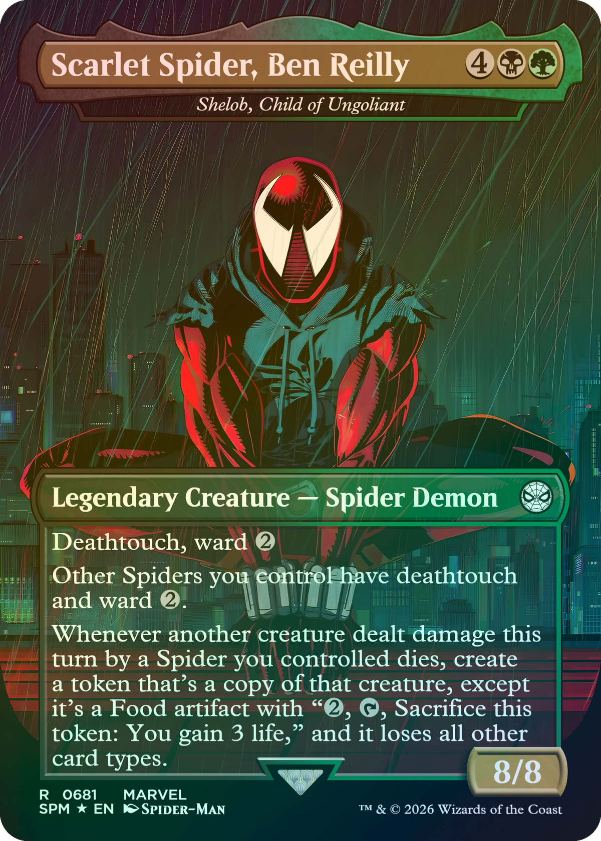 Shelob, Child of Ungoliant (Scarlet Spider, Ben Reilly)