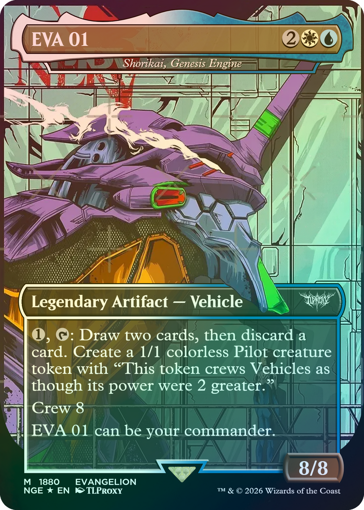 Shorikai, Genesis Engine (EVA 01) (Neon Genesis Evangelion)