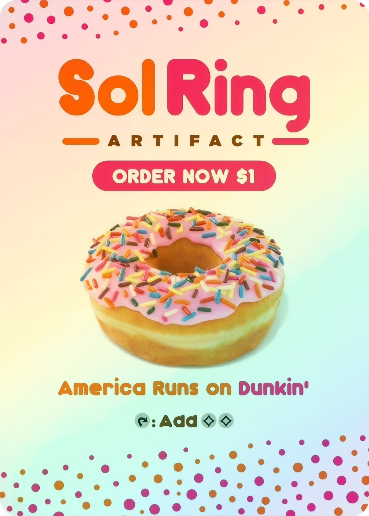 Sol Ring (Dunkin' Donuts)