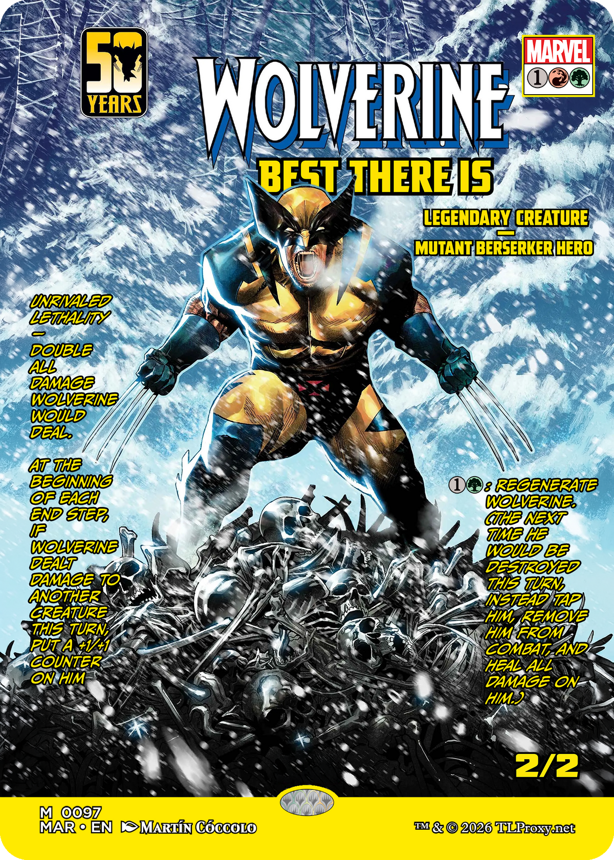 Wolverine, Best There Is (#1 From The Ashes 2024 Comic Cover)