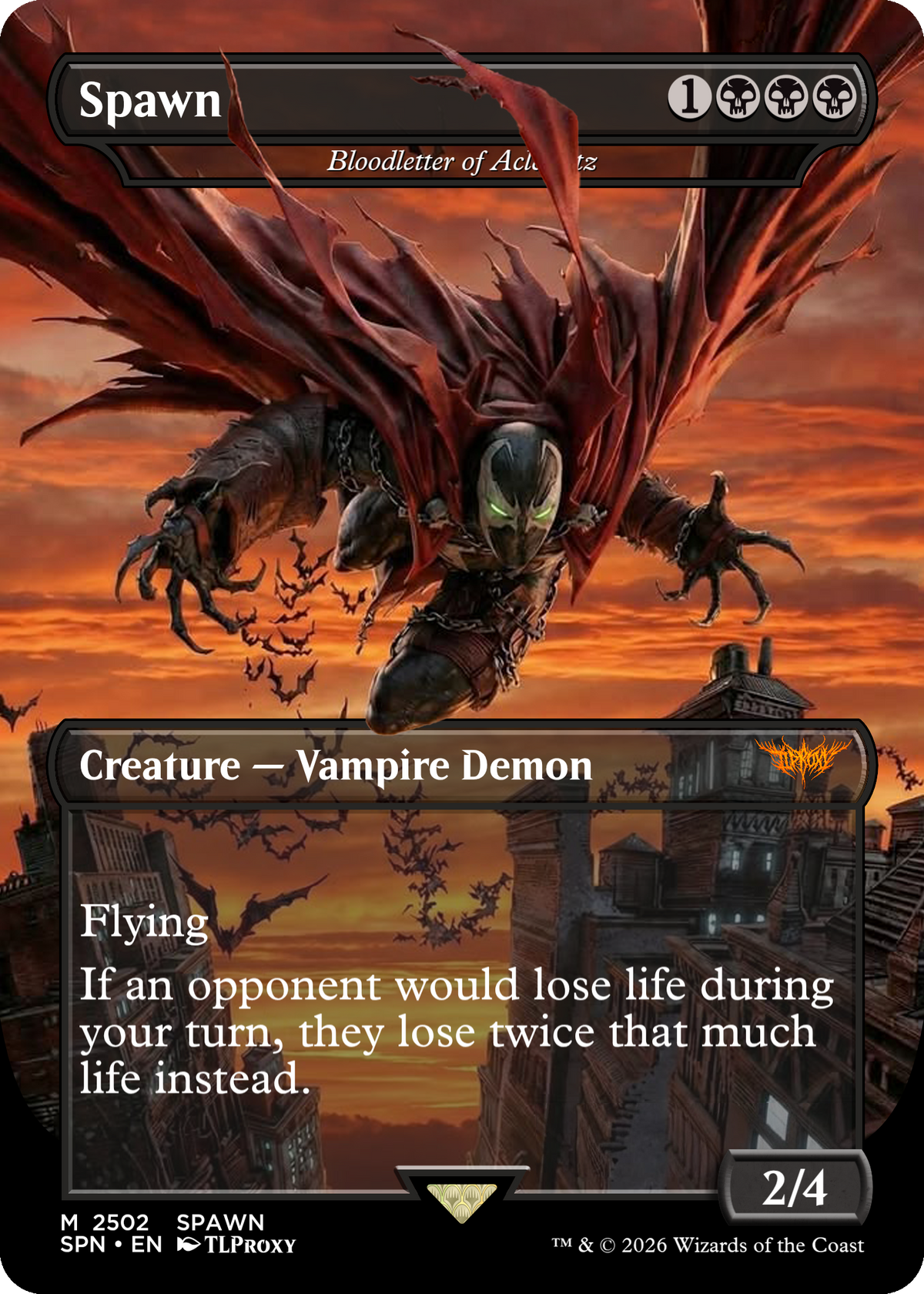 Bloodletter of Aclazotz (Borderless) (Spawn)