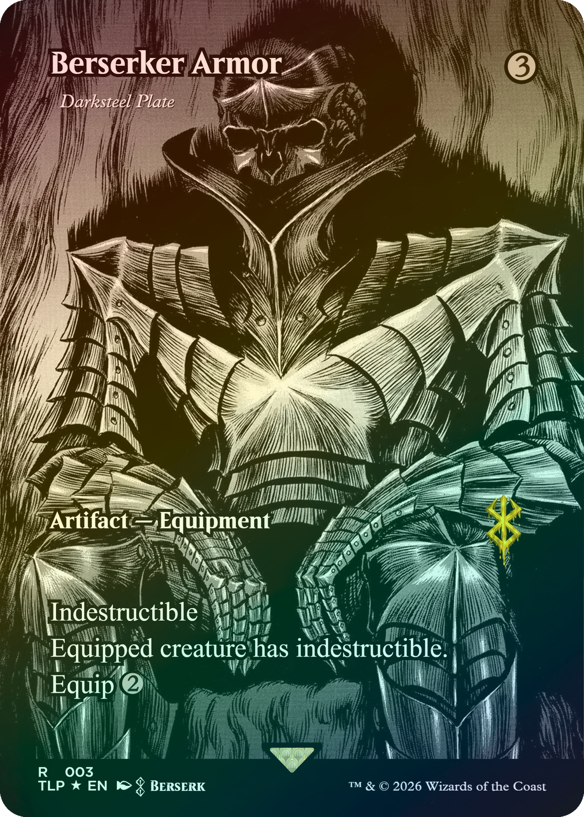 Darksteel Plate (Berserker Armor) (Berserk)