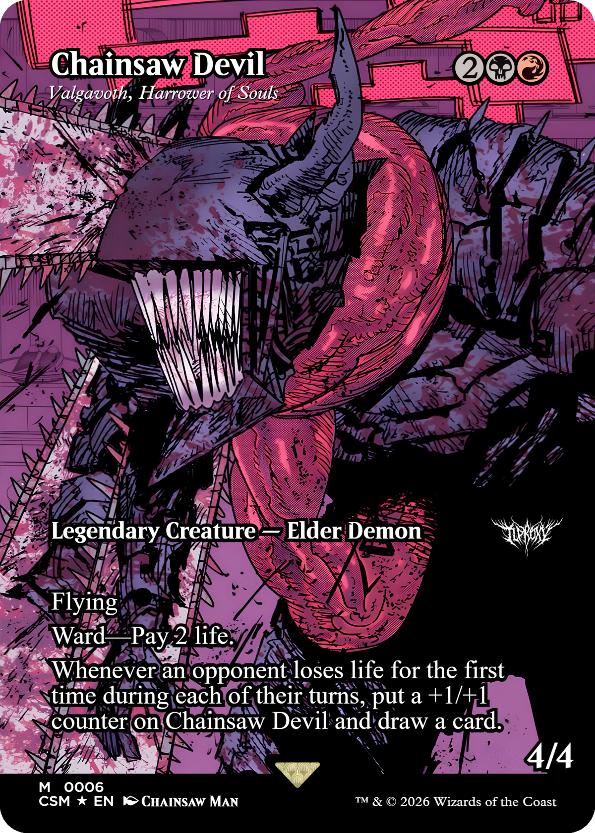 Valgavoth, Harrower of Souls #2 (Chainsaw Devil) (Chainsaw Man)