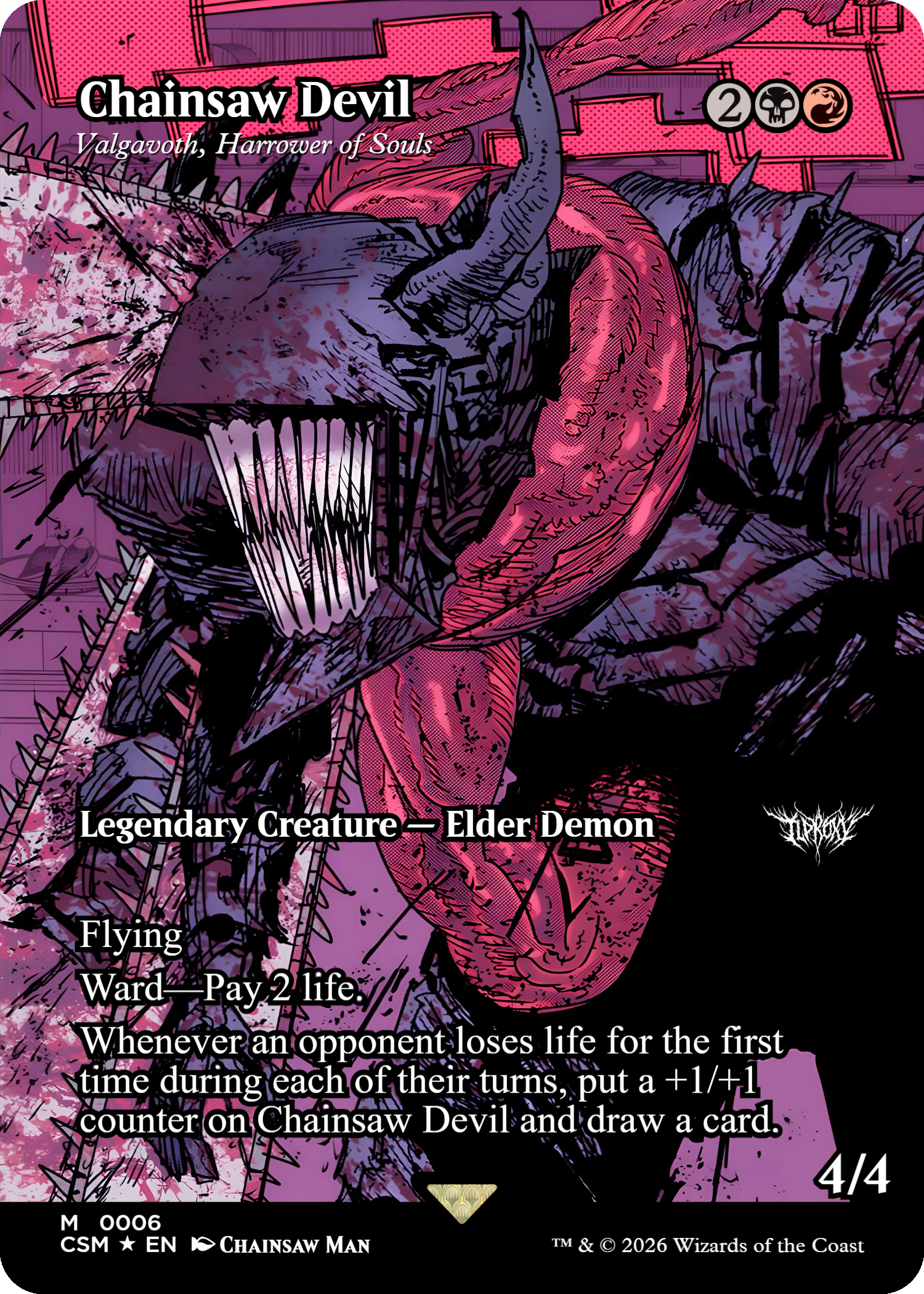 Valgavoth, Harrower of Souls #2 (Chainsaw Devil) (Chainsaw Man)