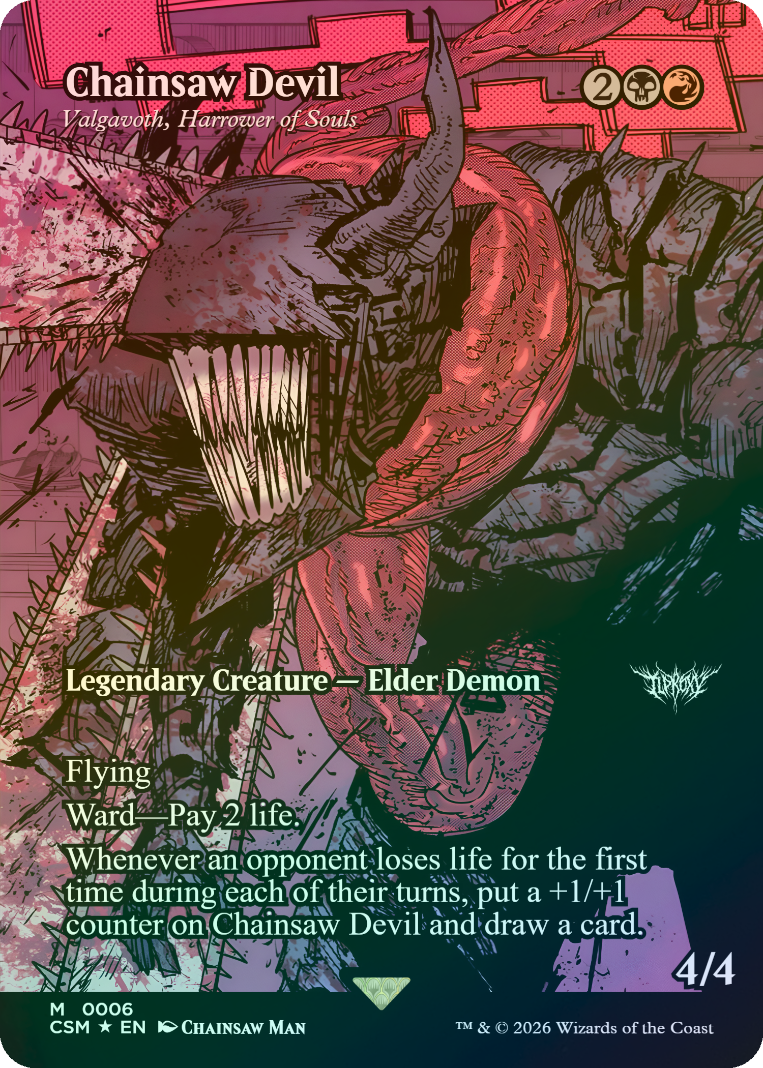 Valgavoth, Harrower of Souls #2 (Chainsaw Devil) (Chainsaw Man)
