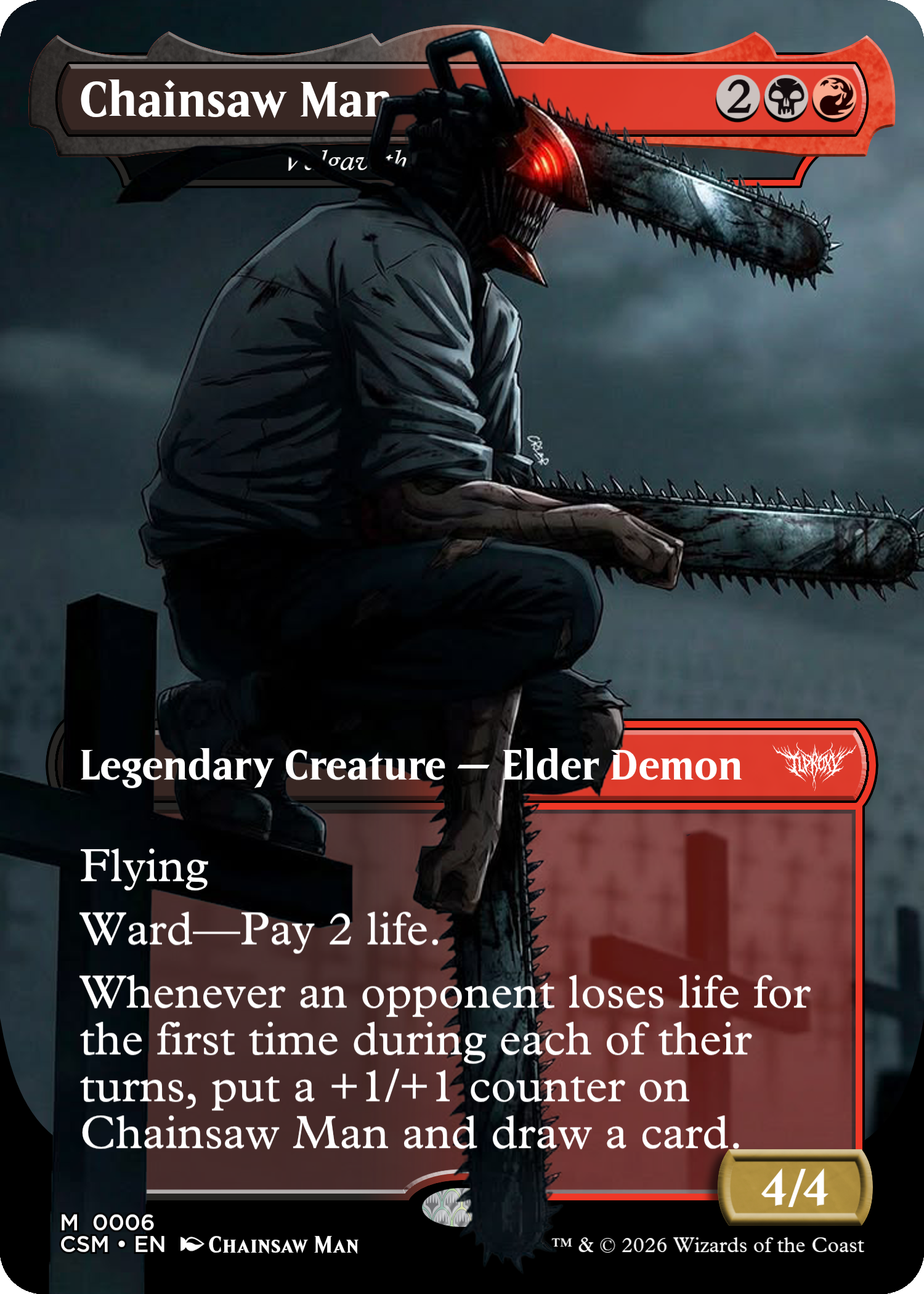 Valgavoth, Harrower of Souls #3 (Chainsaw Man)