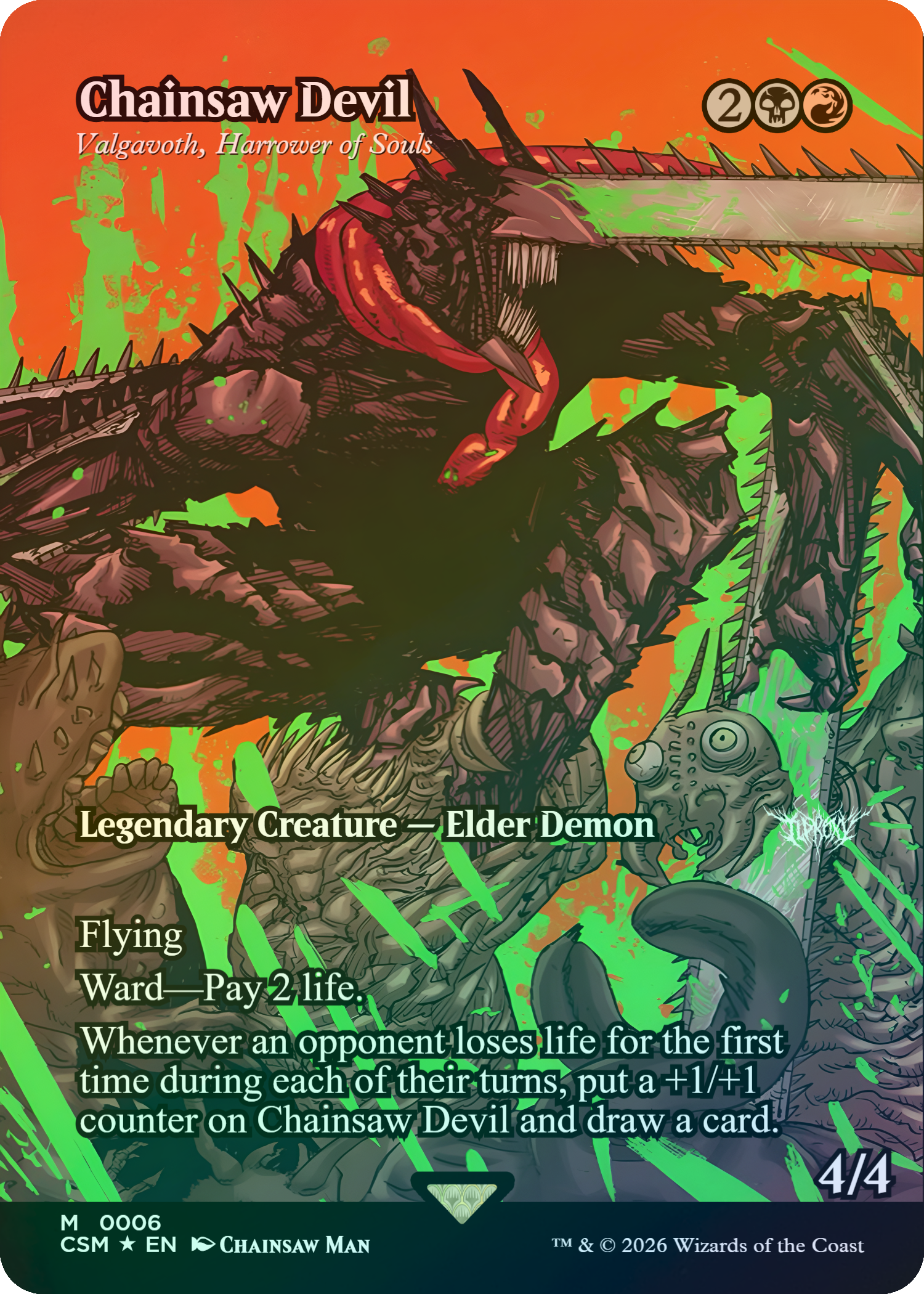 Valgavoth, Harrower of Souls #1 (Chainsaw Devil) (Chainsaw Man)