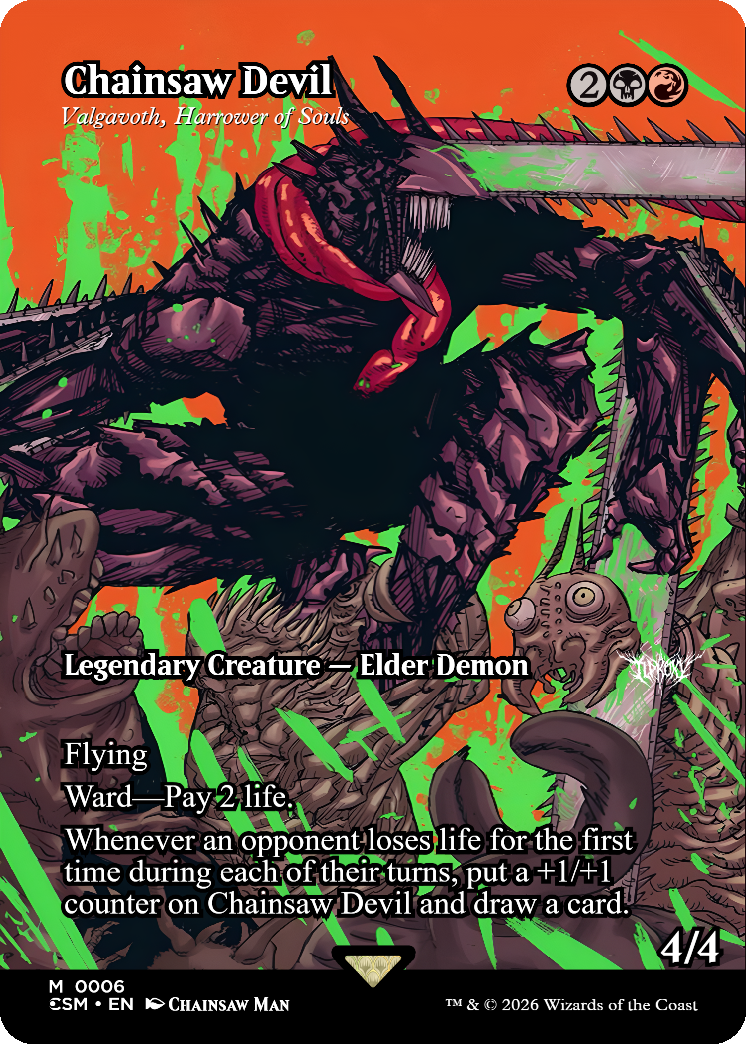 Valgavoth, Harrower of Souls #1 (Chainsaw Devil) (Chainsaw Man)