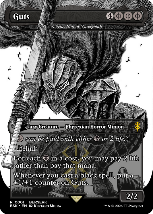 K’rrik, Son of Yawgmoth (Guts)