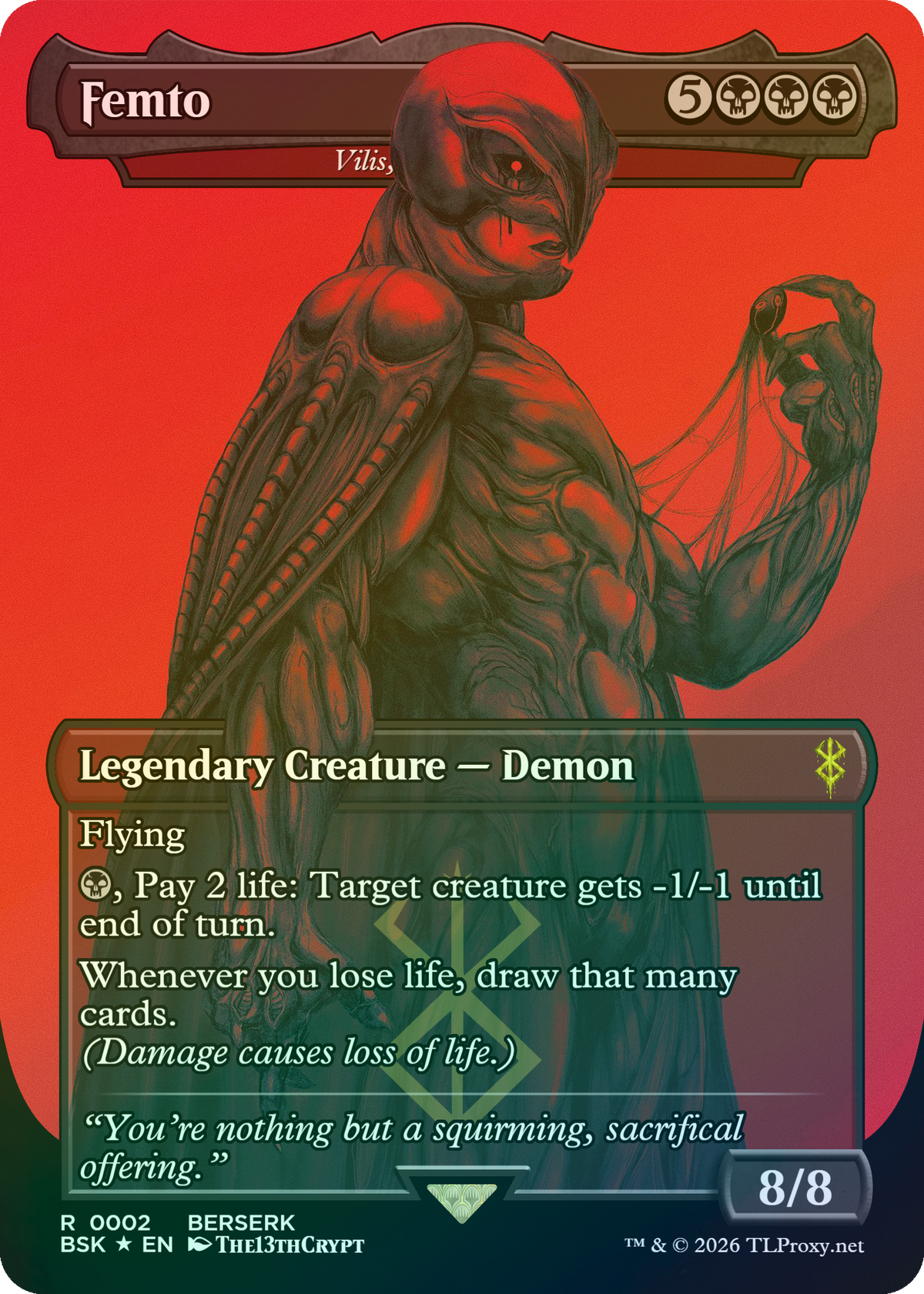 Vilis, Broker of Blood (Femto)