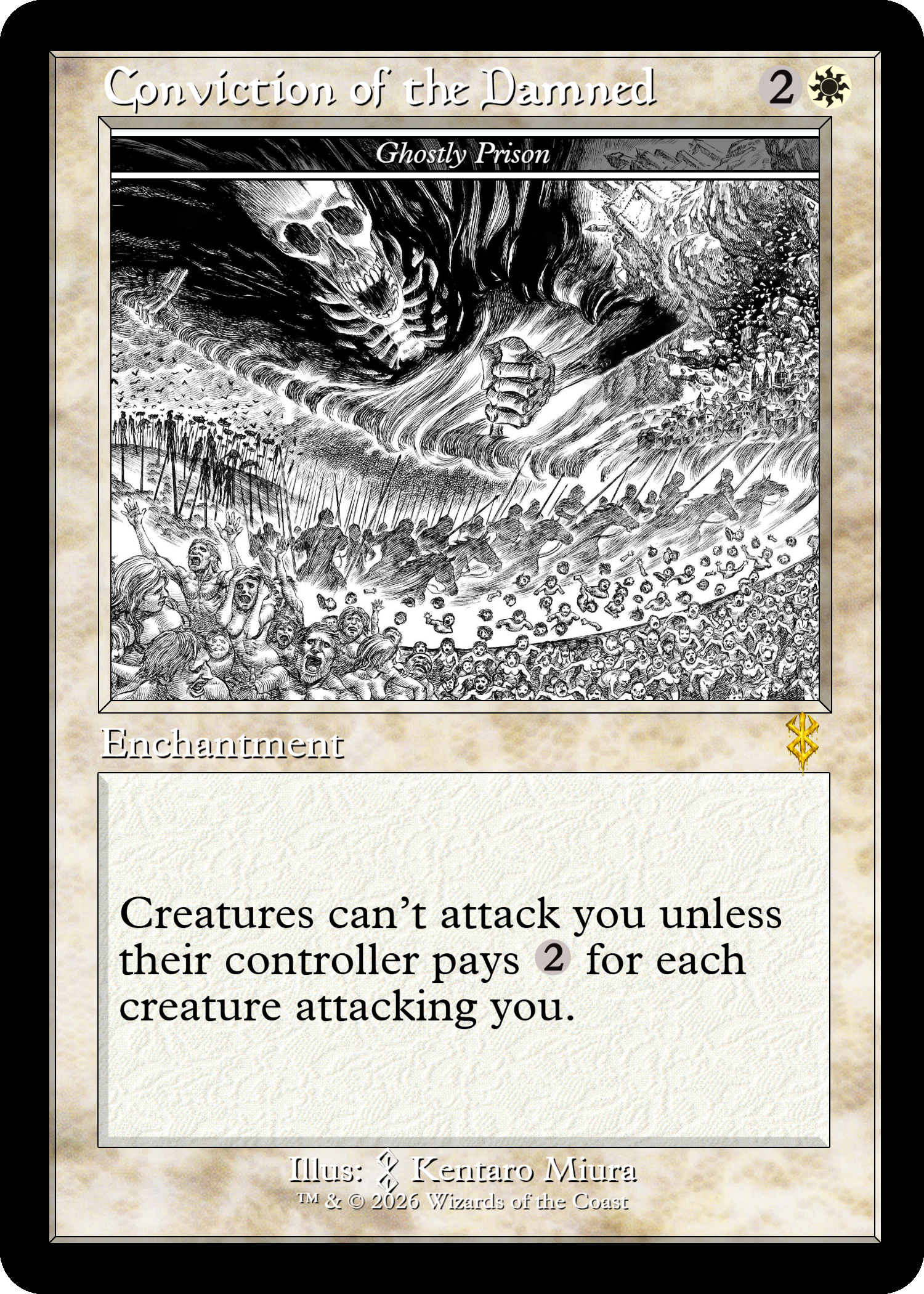 Ghostly Prison (Conviction of the Damned) (Berserk)