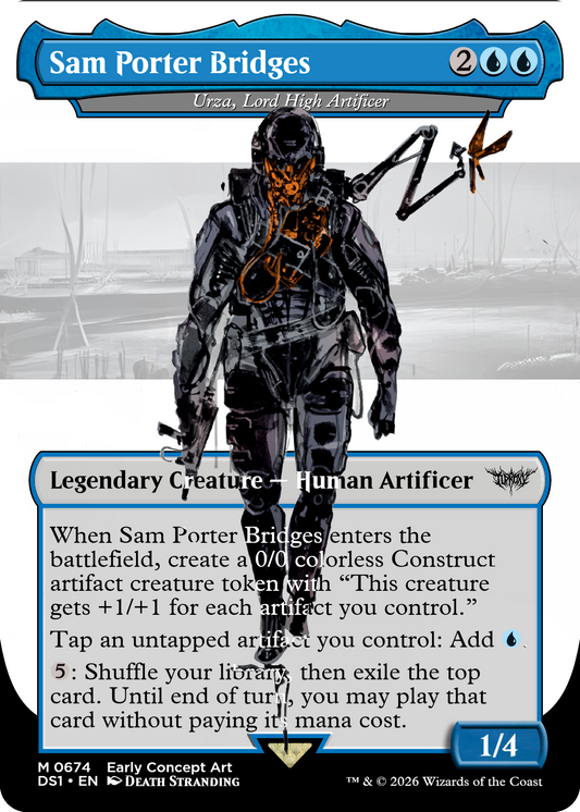 Urza, Lord High Artificer (Sam Porter Bridges) (Death Stranding)