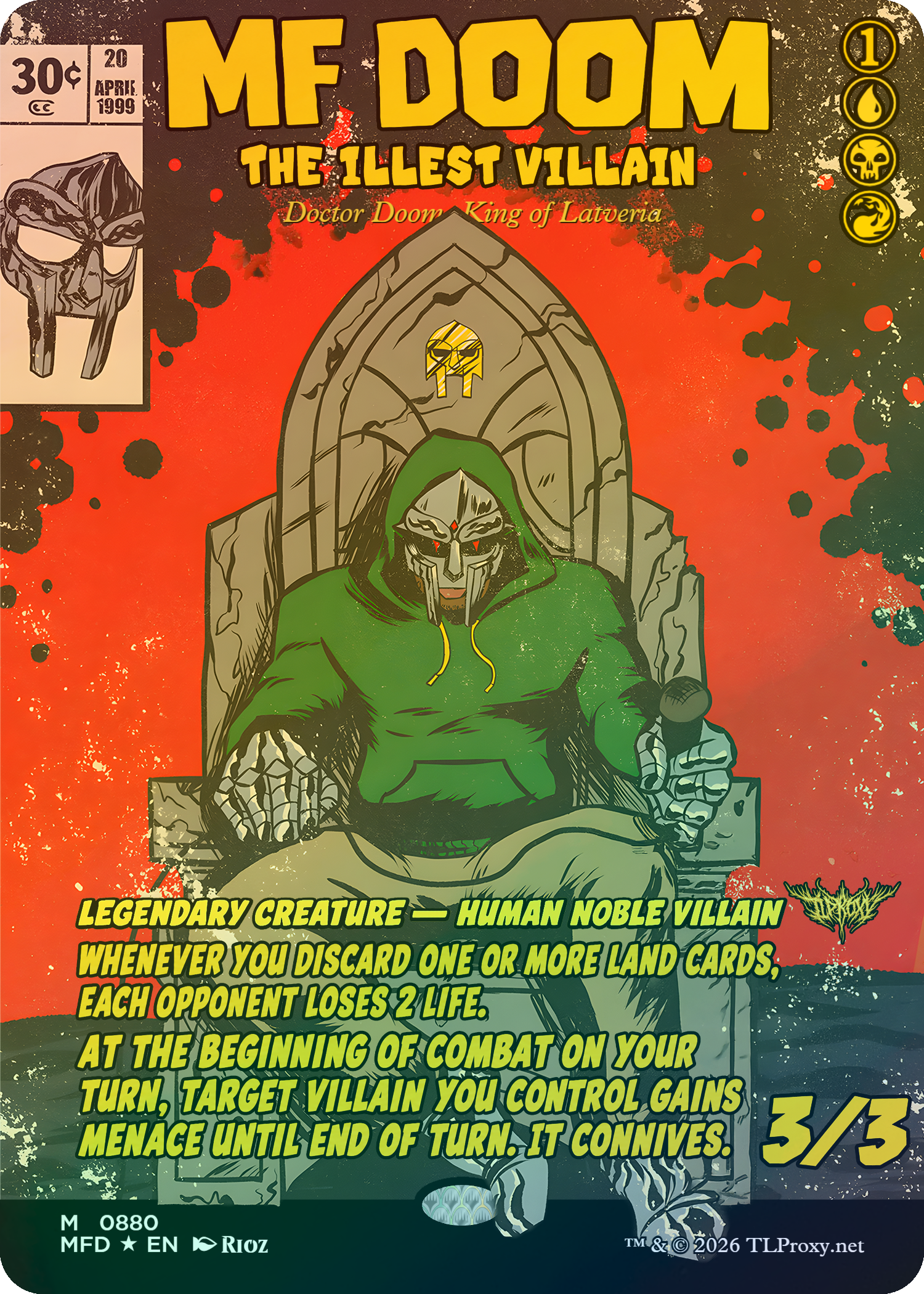 Doctor Doom, King of Latveria (MF Doom, The Illest Villain) (Comic)