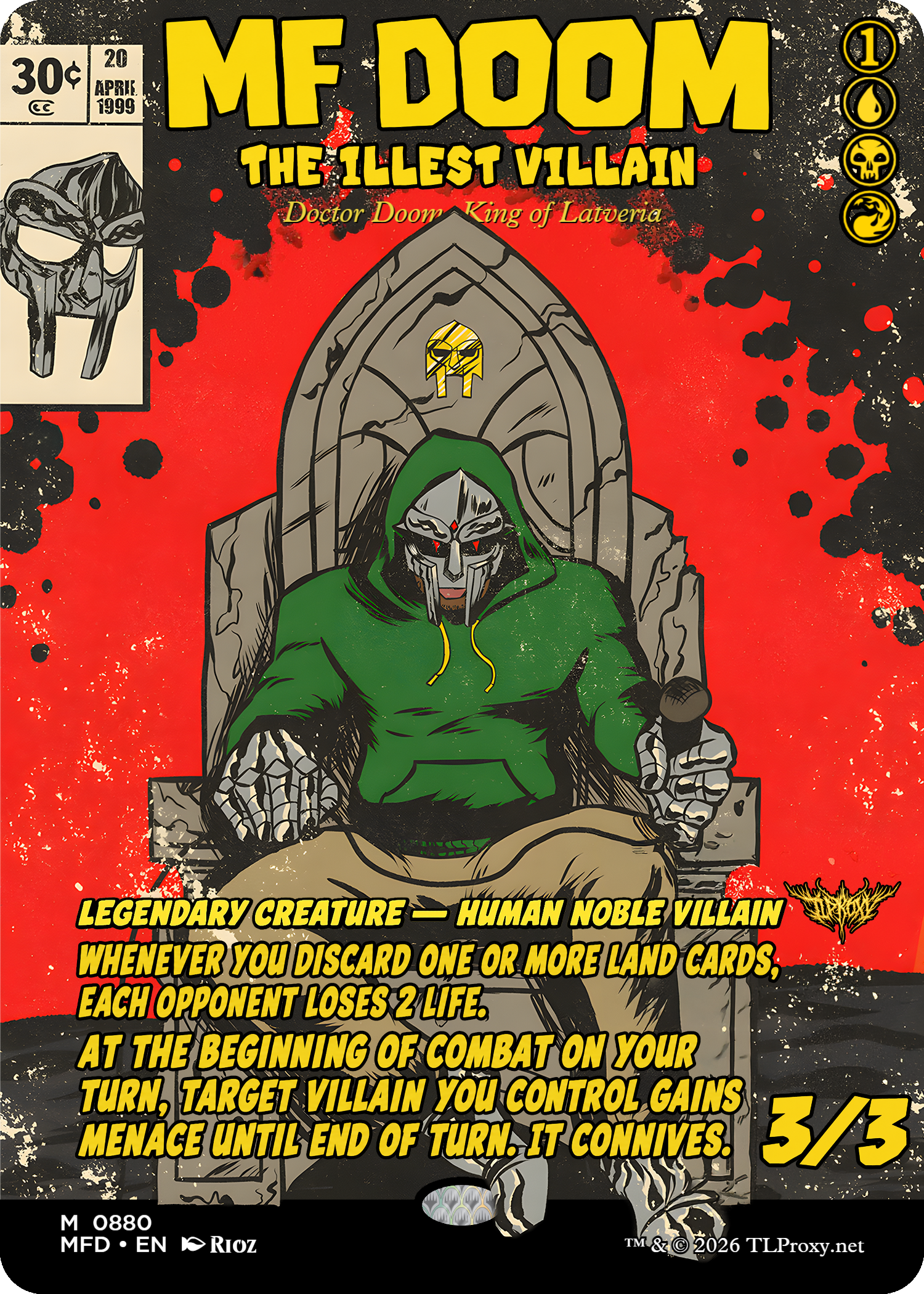 Doctor Doom, King of Latveria (MF Doom, The Illest Villain) (Comic)