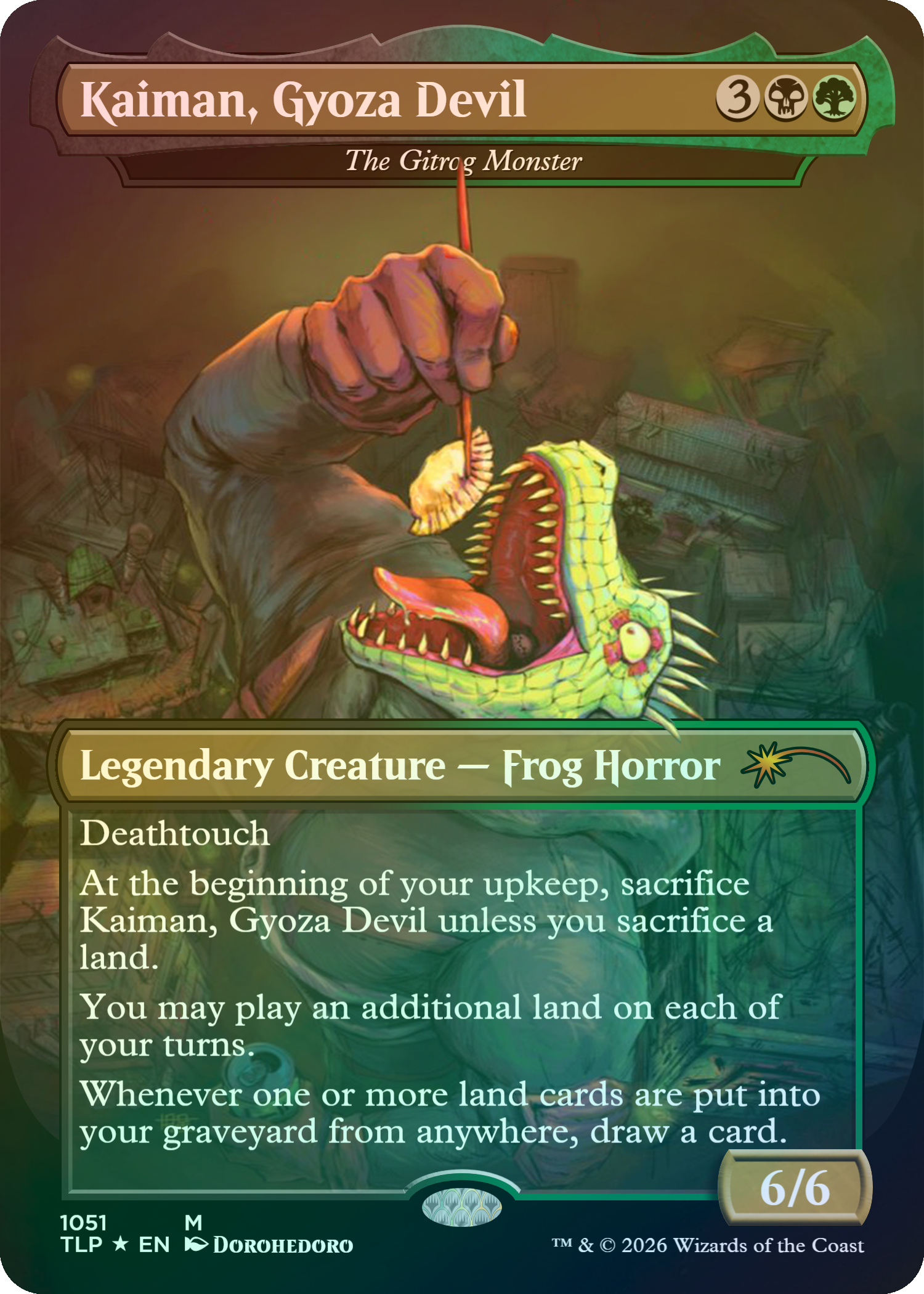 The Gitrog Monster (Kaiman, Gyoza Devil) (Dorohedoro)