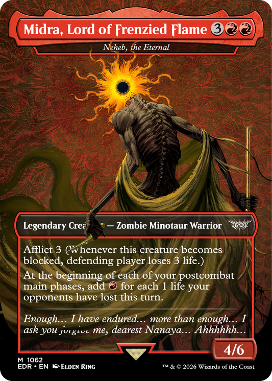 Neheb, the Eternal (Midra, Lord of Frenzied Flame) (Elden Ring)
