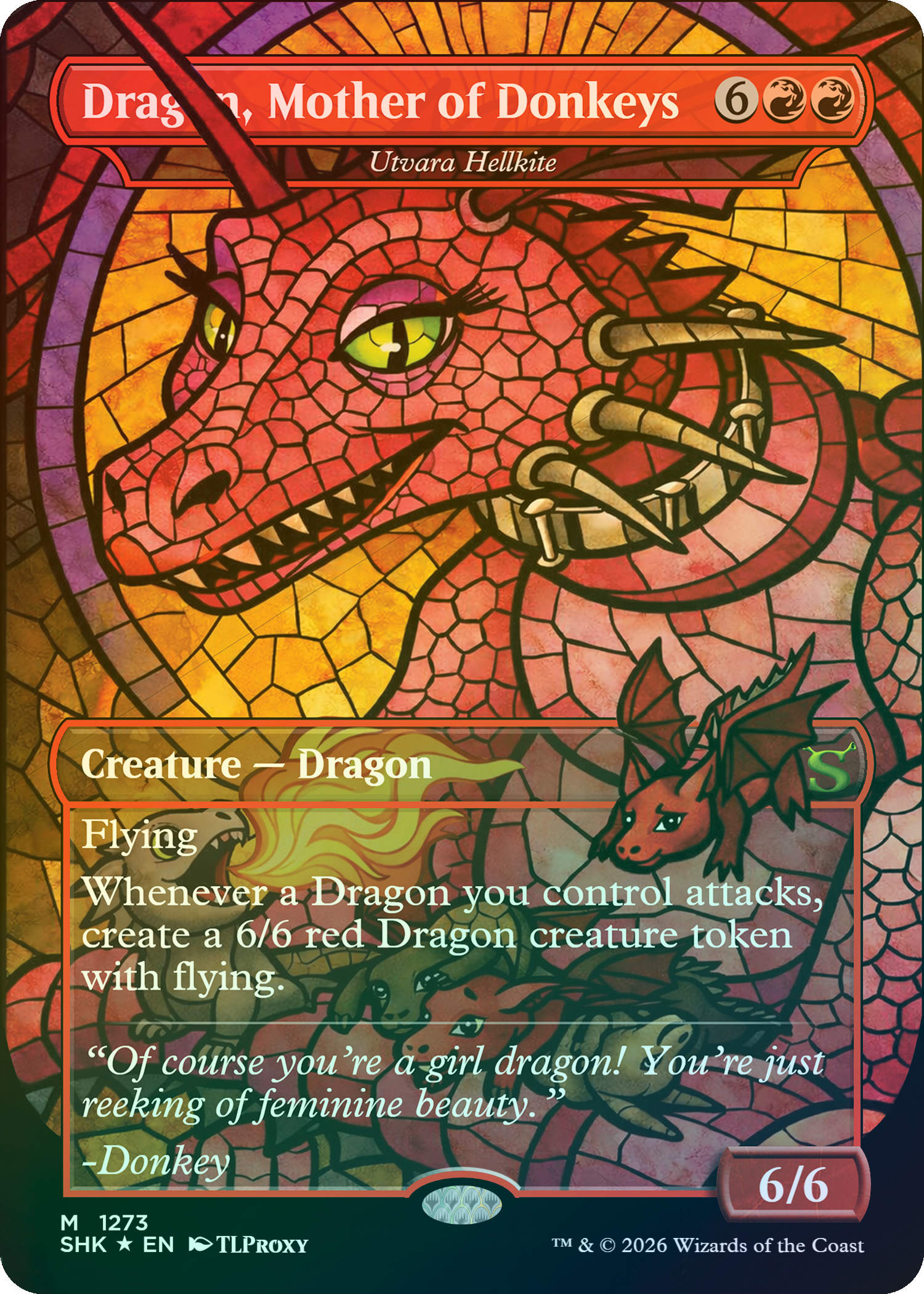 Utvara Hellkite (Dragon, Mother of Donkeys) (Shrek)