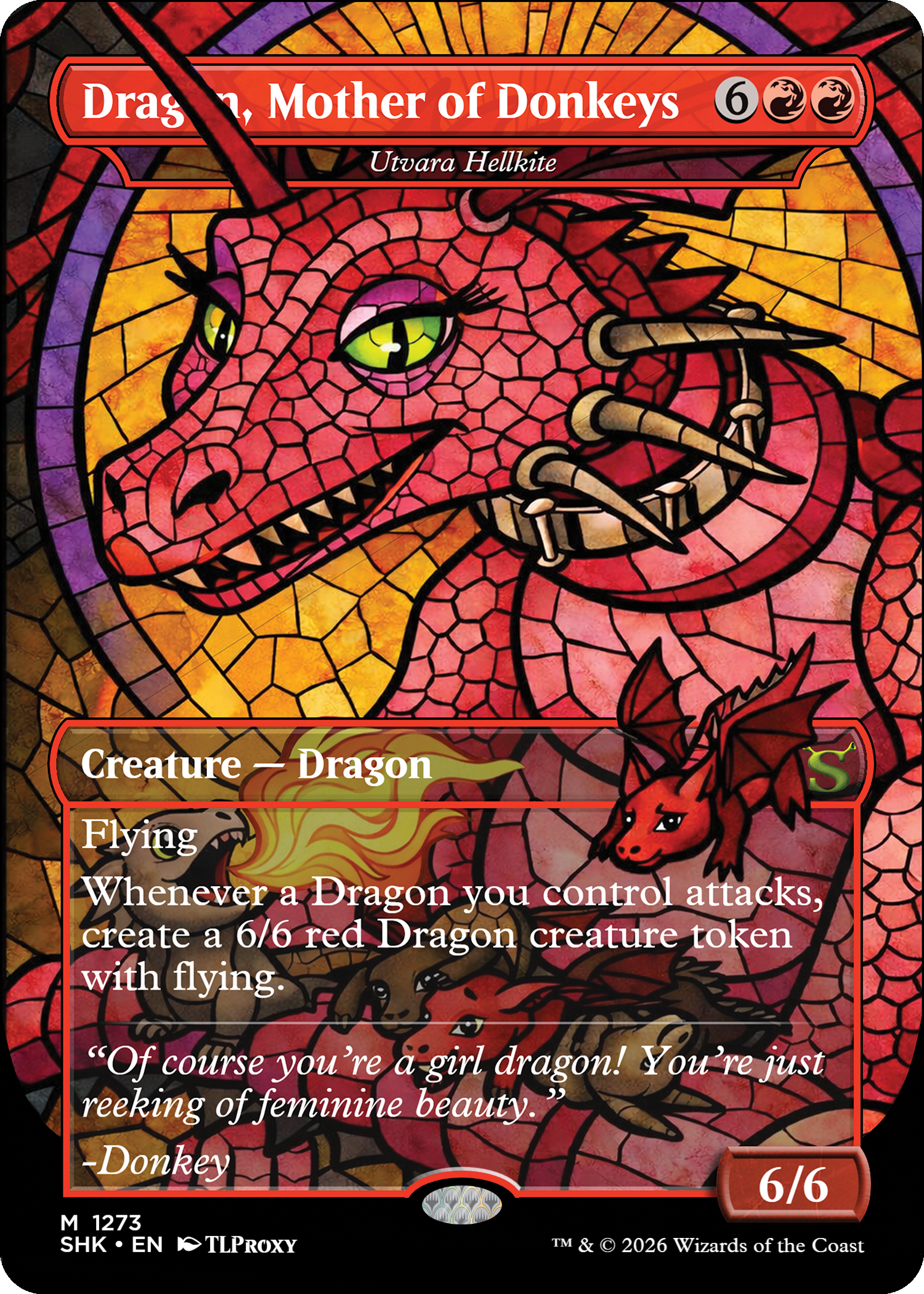 Utvara Hellkite (Dragon, Mother of Donkeys) (Shrek)