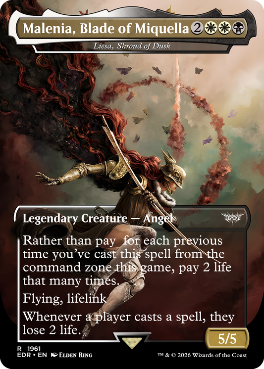 Liesa, Shroud of Dusk (Malenia, Blade of Miquella) (Elden Ring)