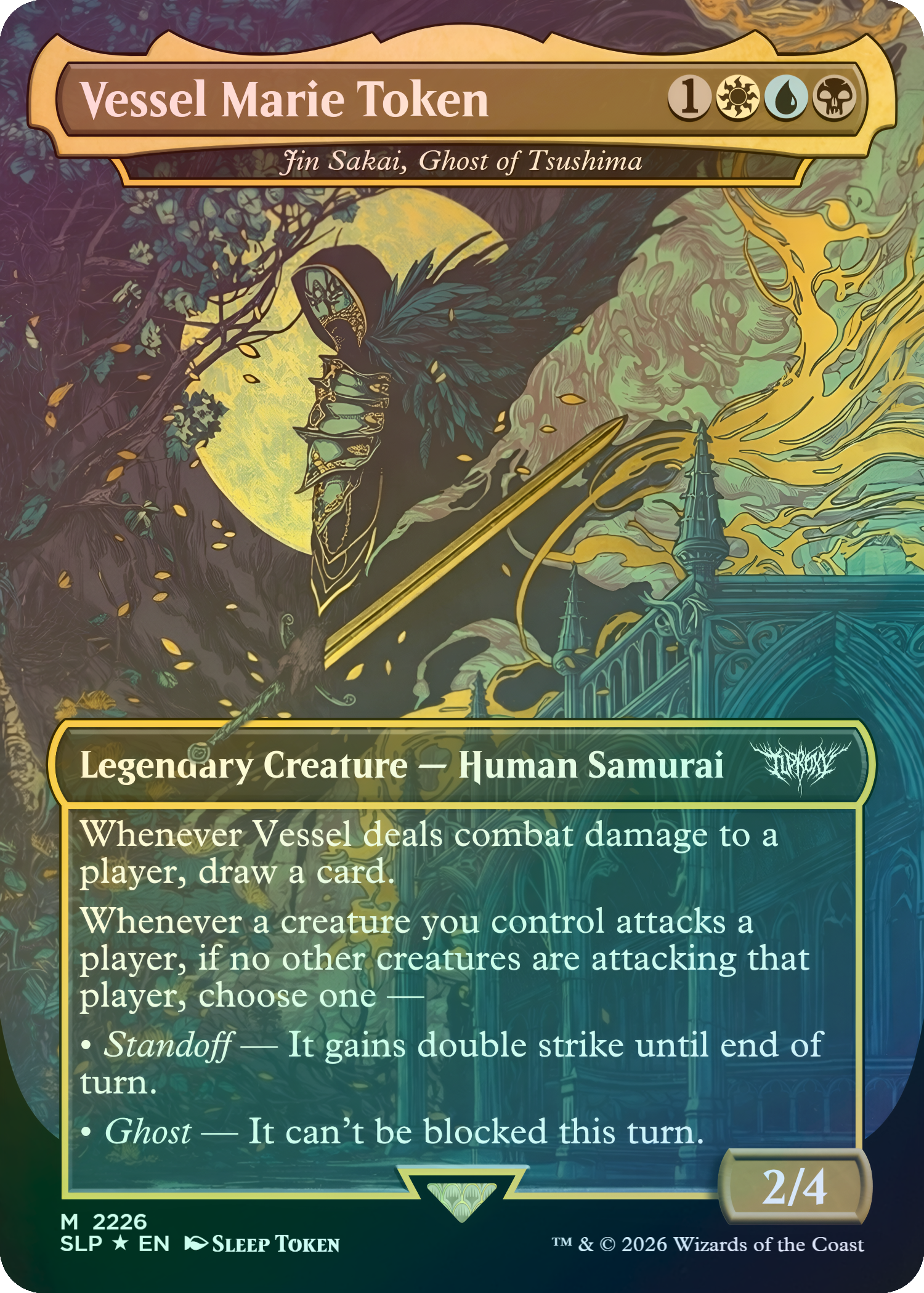 Jin Sakai,  Ghost of Tsushima (Vessel Marie Token) (Sleep Token)