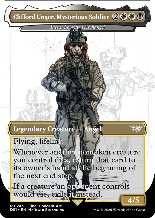 Liesa, Forgotten Archangel (Clifford Unger, Mysterious Soldier) (Death Stranding)
