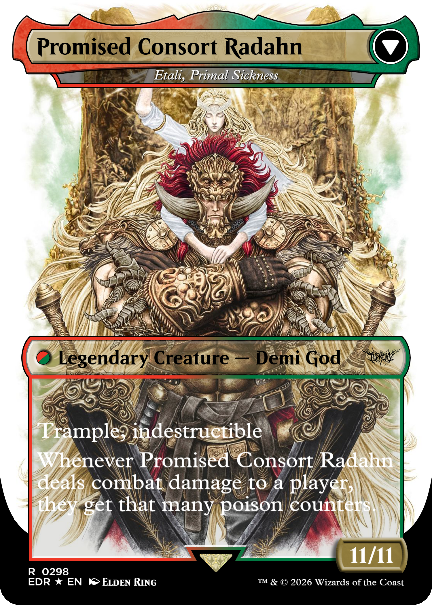 Etali, Primal Conqueror & Primal Sickness (Starscourge Radahn & Promised Consort Radahn) (Elden Ring)