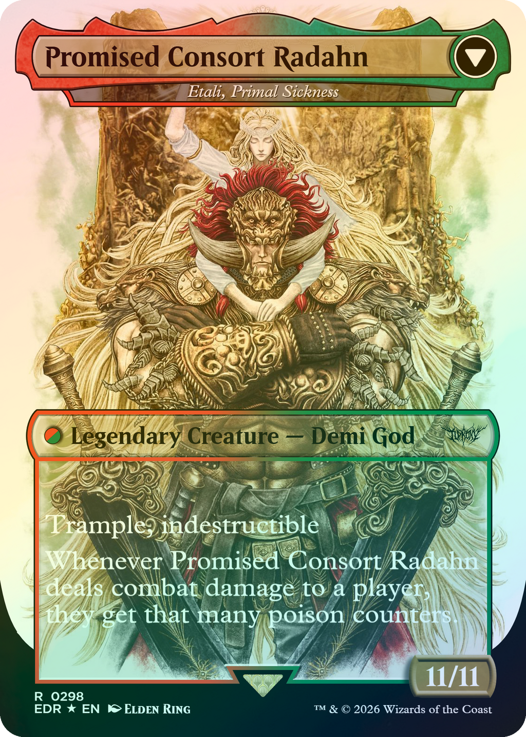 Etali, Primal Conqueror & Primal Sickness (Starscourge Radahn & Promised Consort Radahn) (Elden Ring)