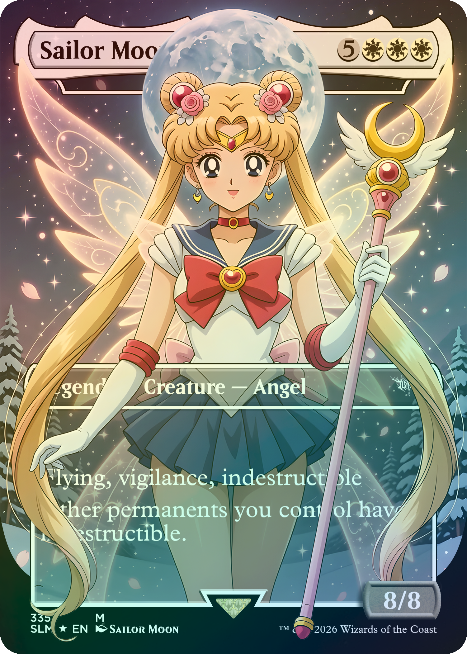 Avacyn, Angel of Hope #335 (Sailor Moon)