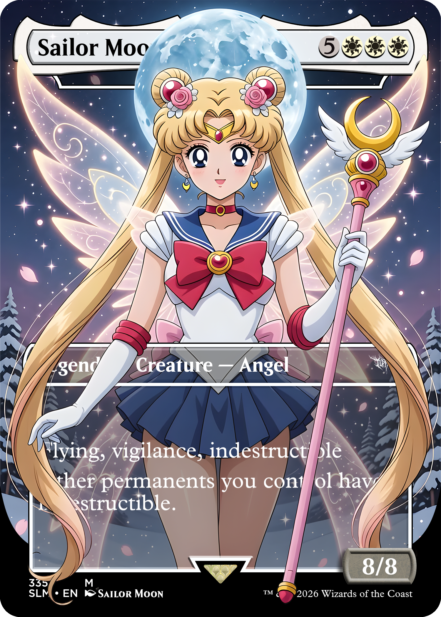 Avacyn, Angel of Hope #335 (Sailor Moon)