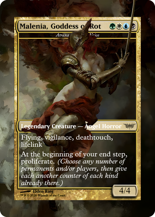 Atraxa, Praetors' Voice (Malenia, Goddess of Rot) (Elden Ring)