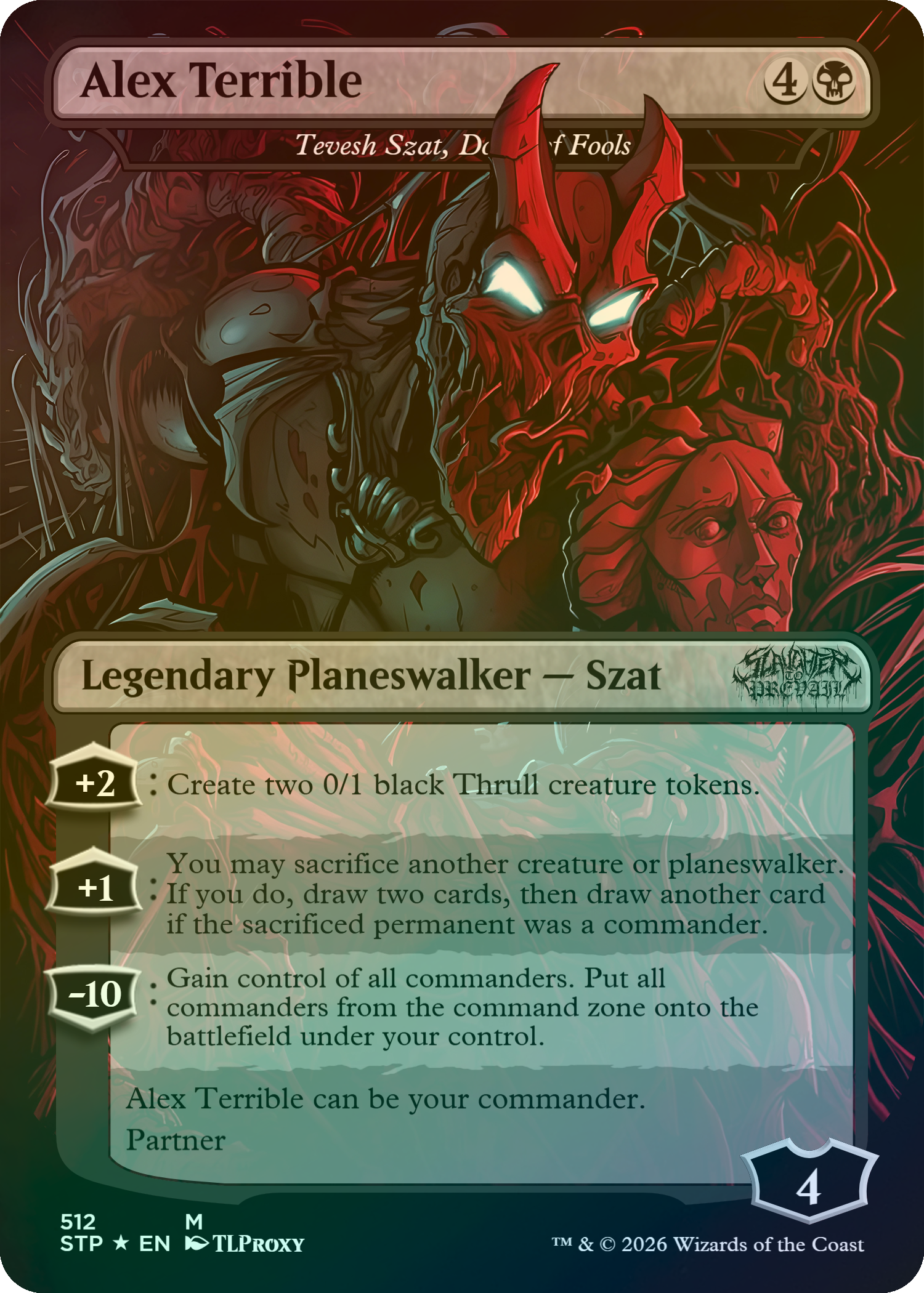 Tevesh Szat, Doom of Fools (Alex Terrible) (Slaughter To Prevail)