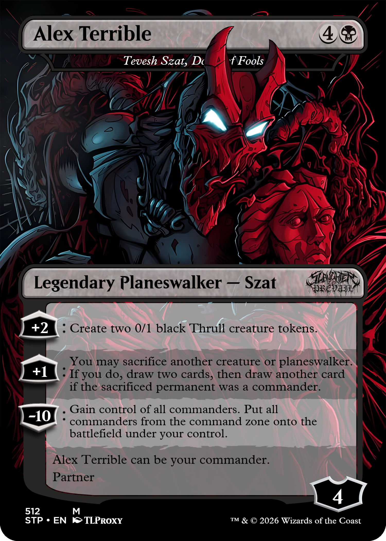 Tevesh Szat, Doom of Fools (Alex Terrible) (Slaughter To Prevail)