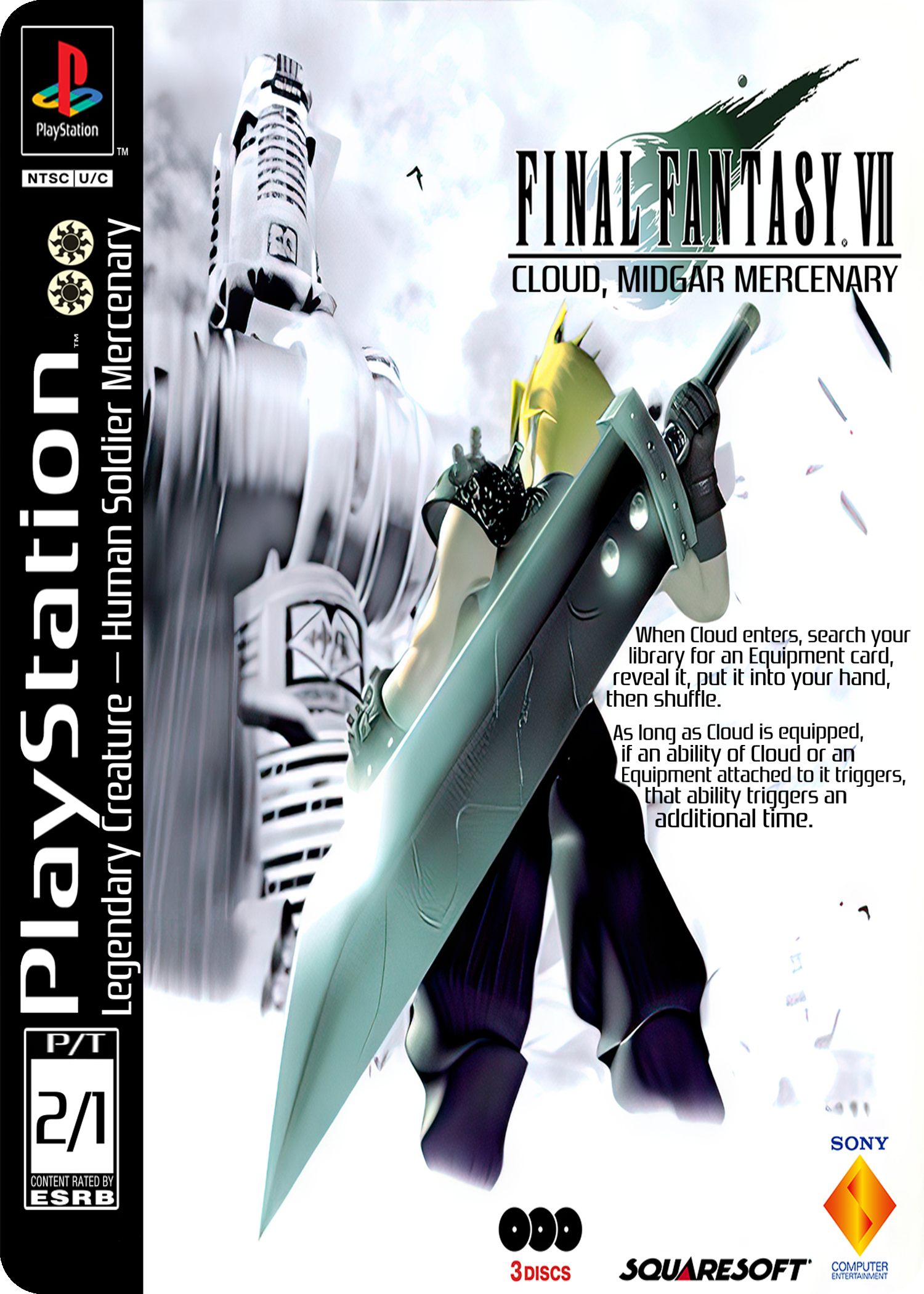 Cloud, Midgar Mercenary (Final Fantasy)