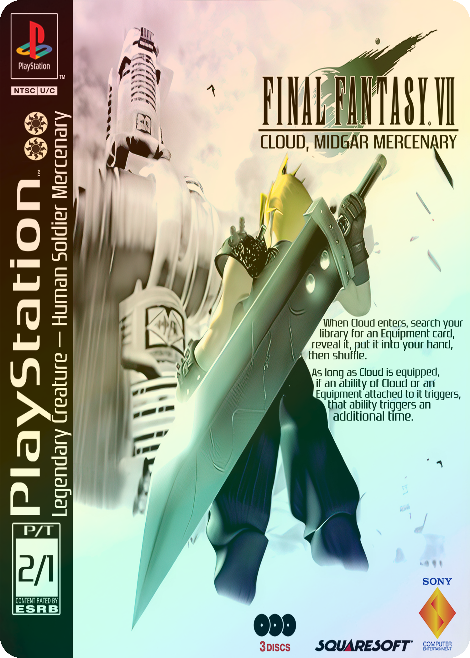 Cloud, Midgar Mercenary (Final Fantasy)