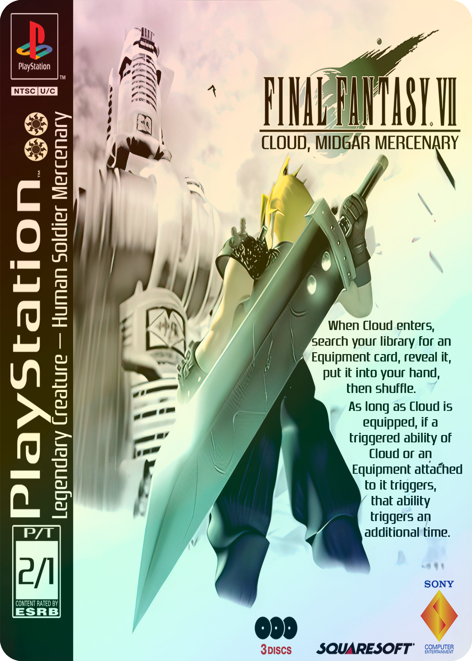 Cloud, Midgar Mercenary (Final Fantasy)