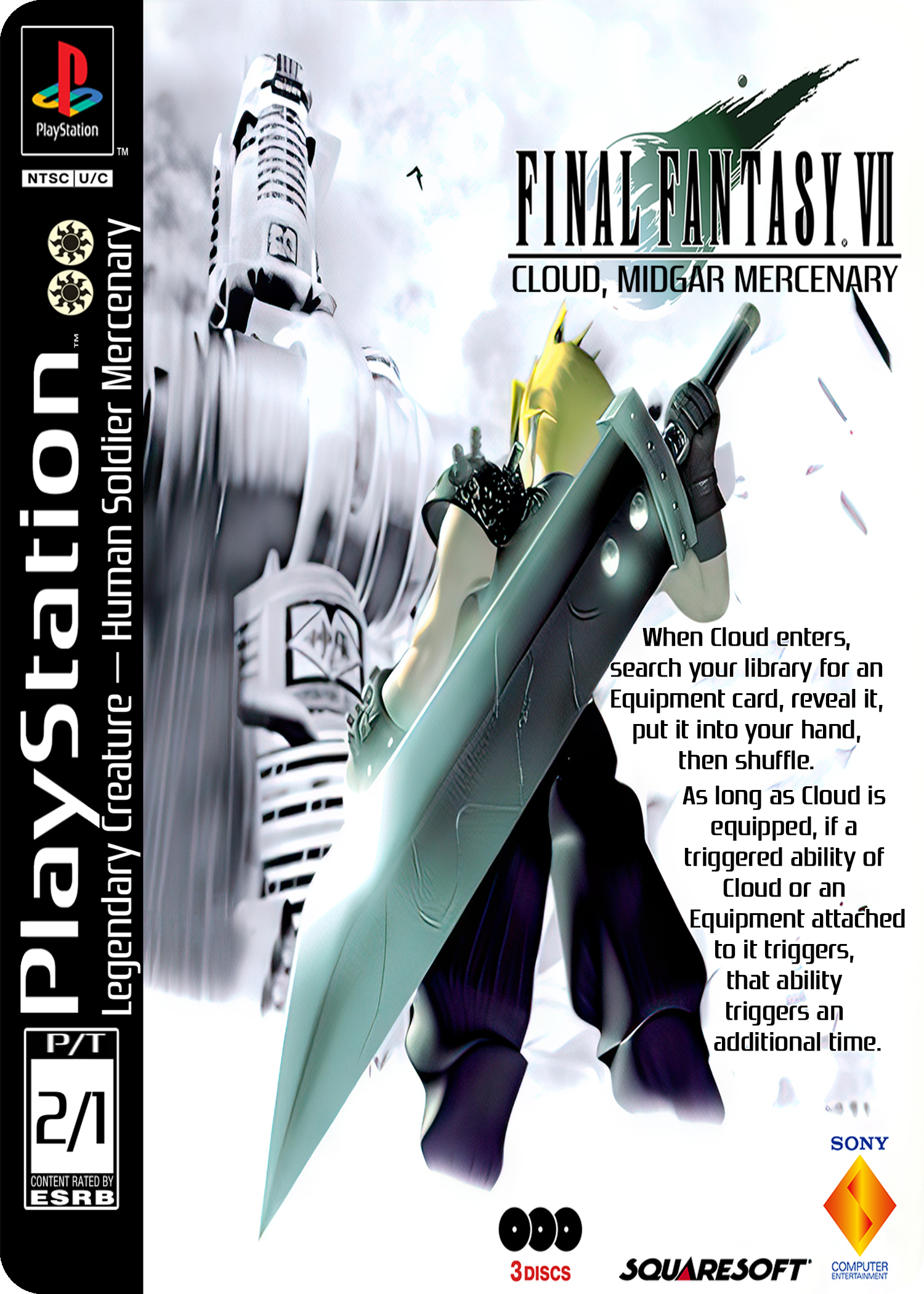 Cloud, Midgar Mercenary (Final Fantasy)