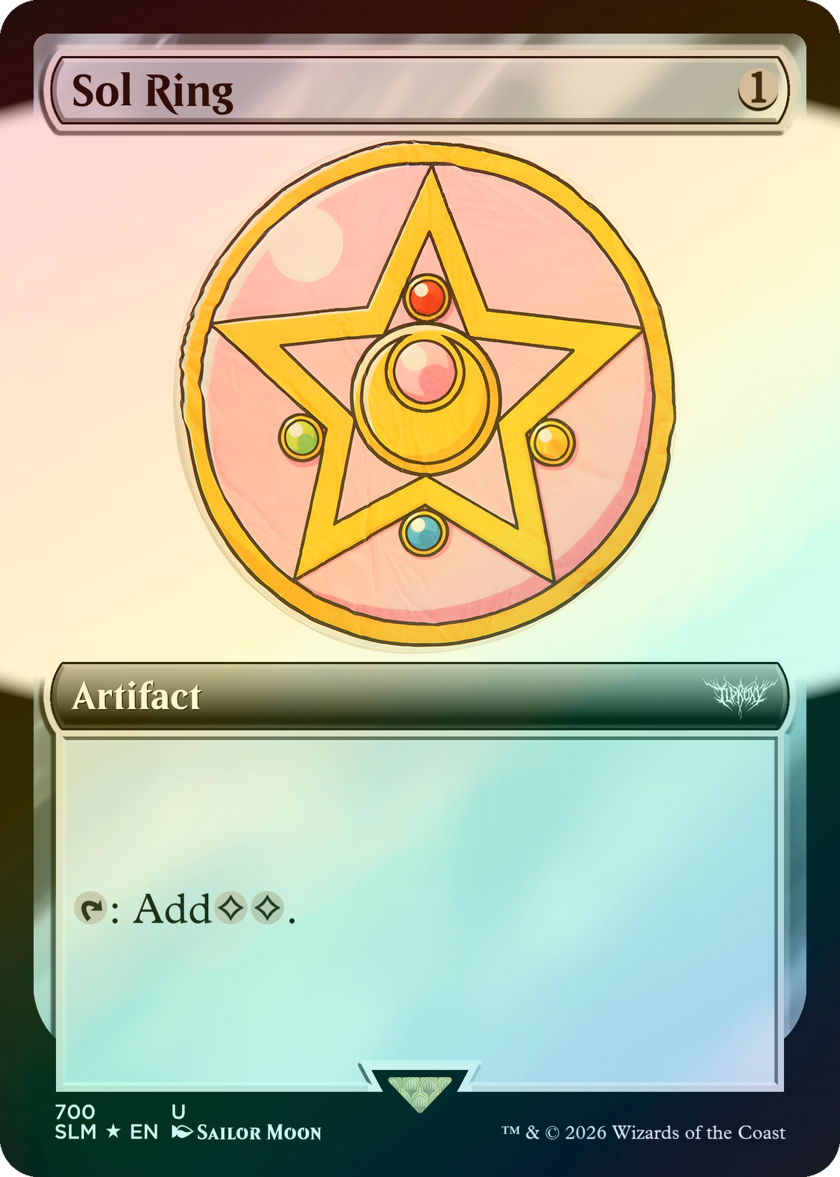 Sol Ring #700 (Sailor Moon)